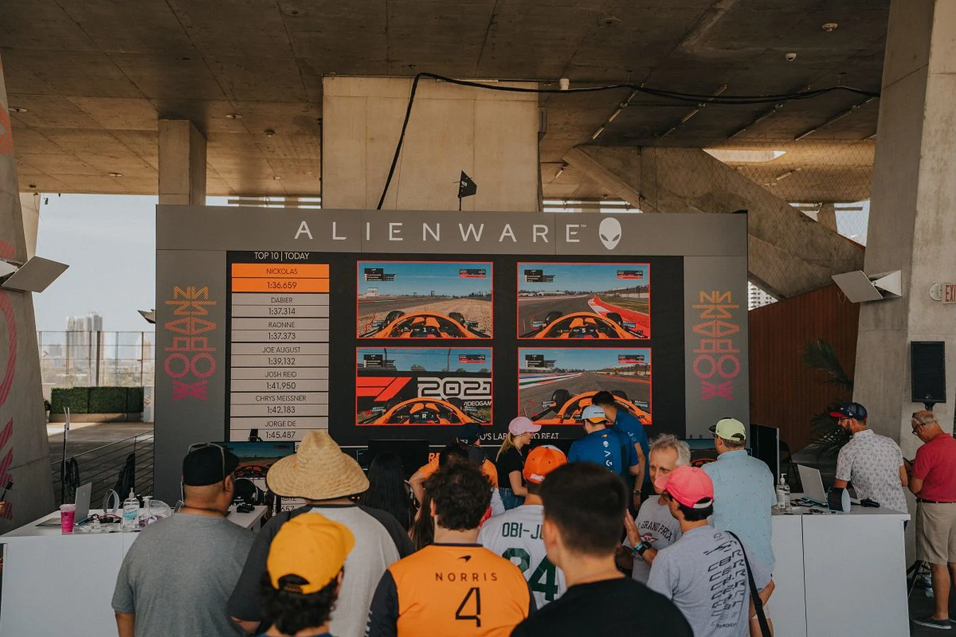 The McLaren Miami Speed Shop The only place in Miami you'll find F1 cars, supercars, live Djs, gaming and McLaren merch - 3