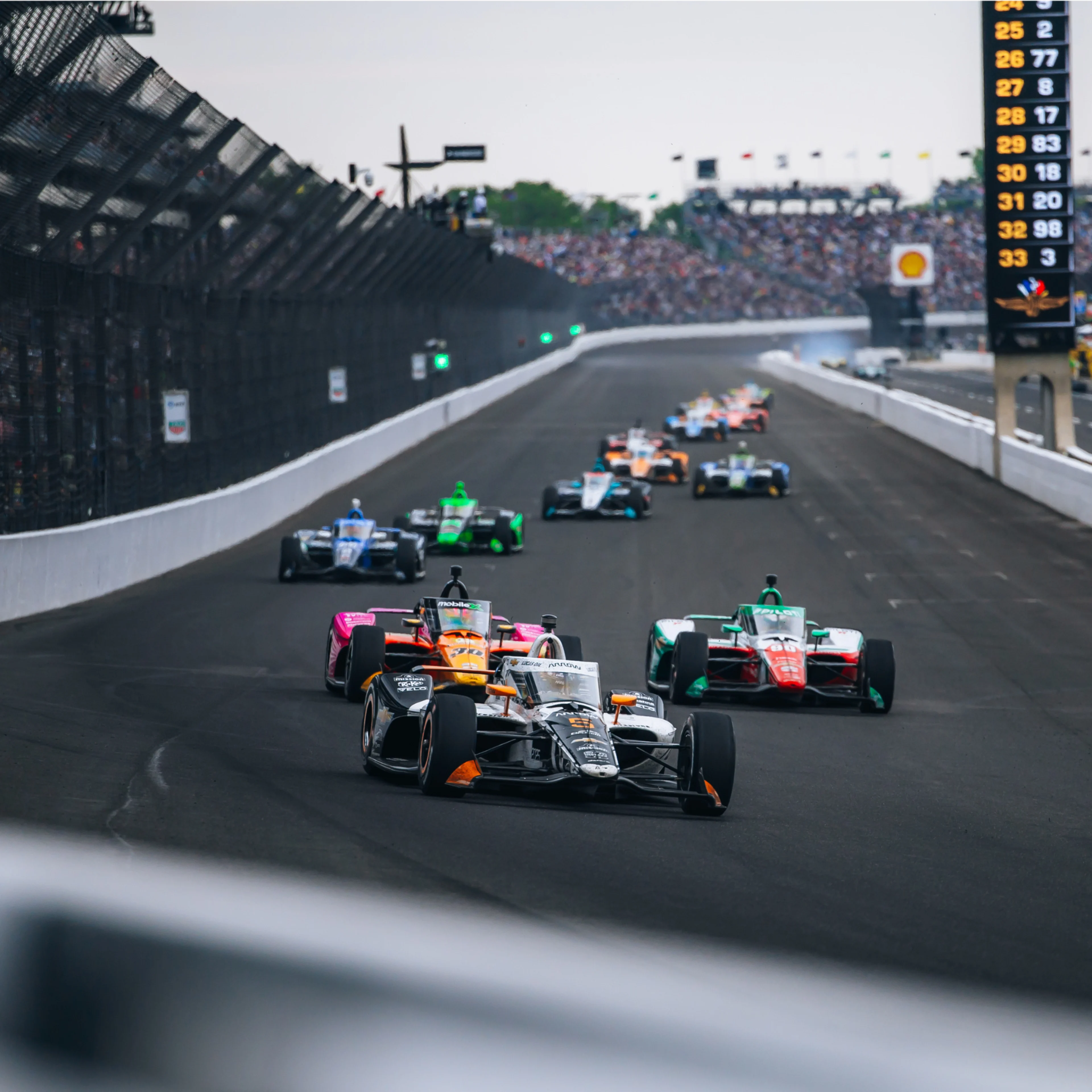 2025 Pato Indy 500 Turn 1