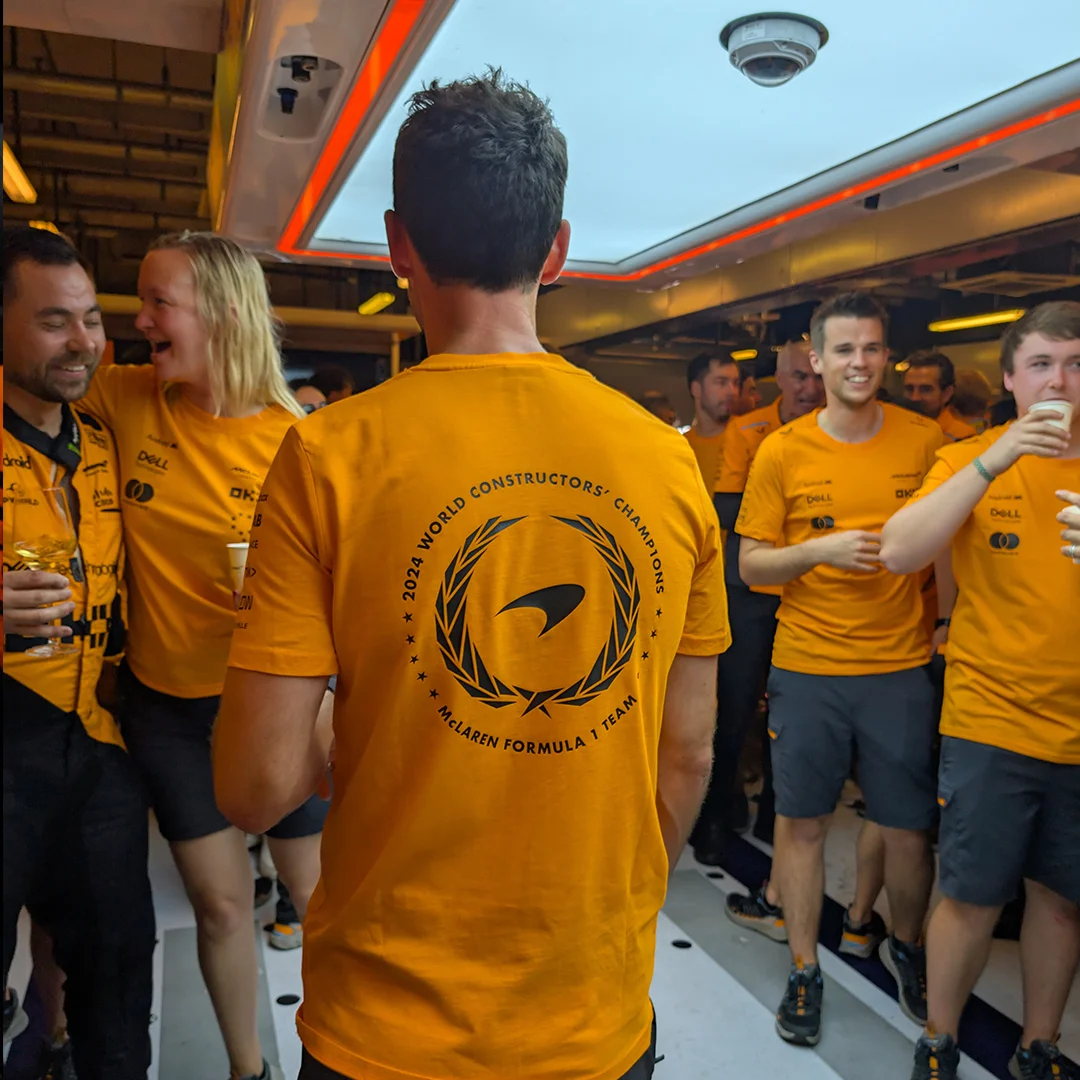 Two Card - Formula-1 - 2025 - Mclaren-formula-1-team-extends-contract-of-peter-prodromou - McLaren Plus Join the family - The Champions