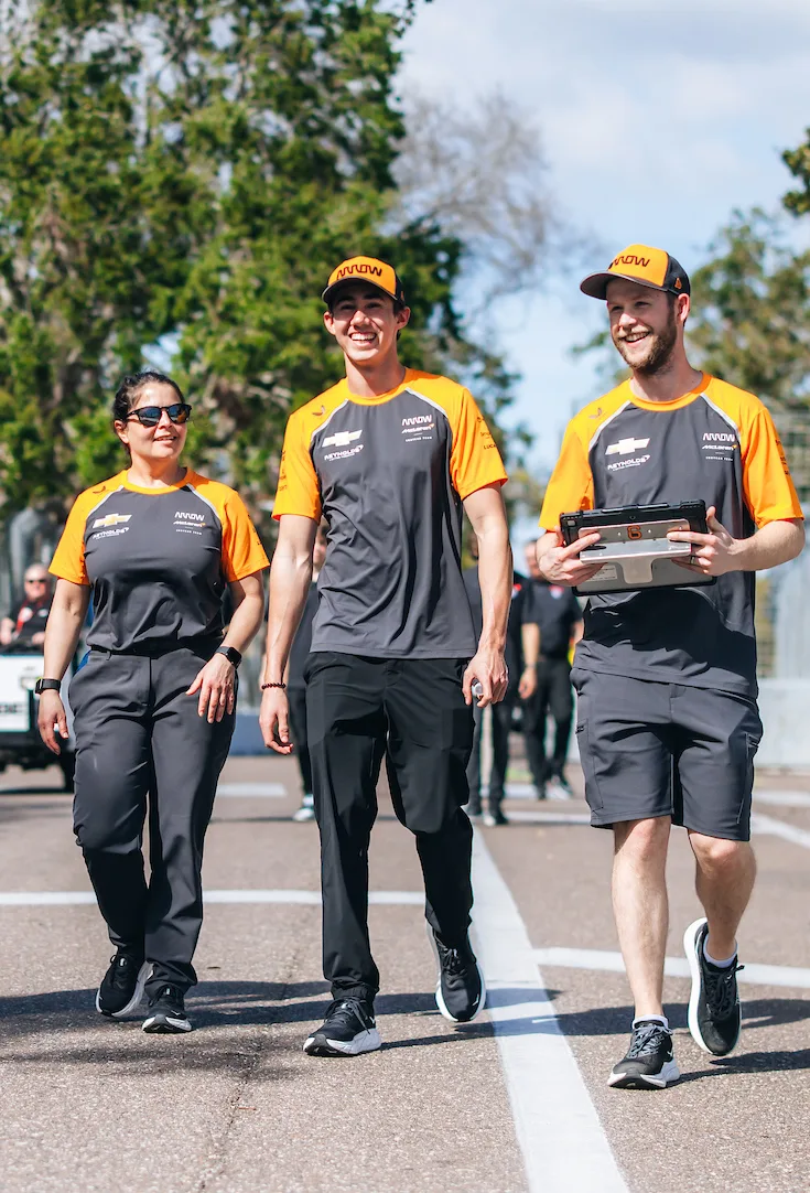 Indycar 2025 - Kate Gundlach Race Engineer