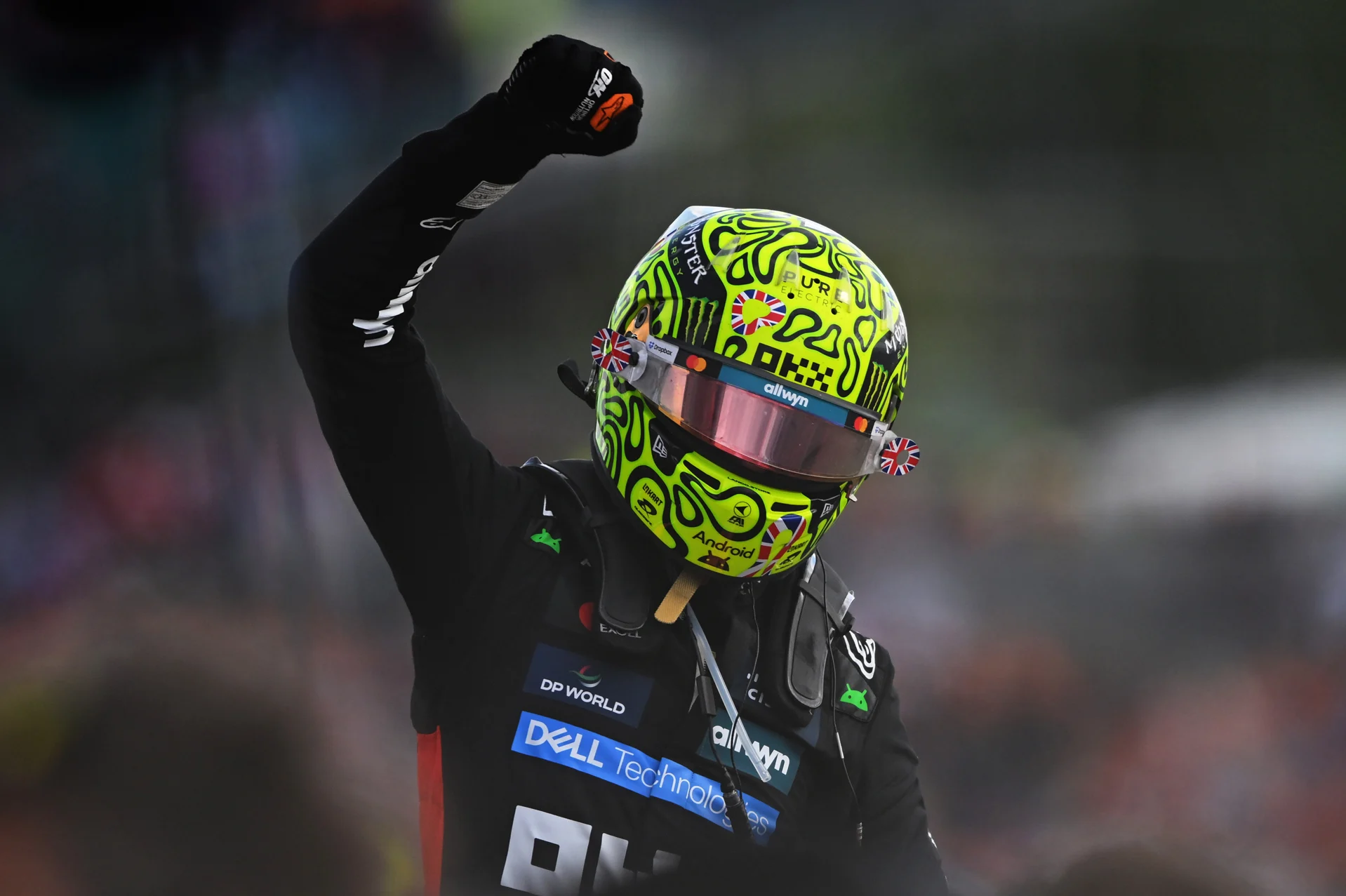 Formula-1 - 2025 - British-grand-prix - Lando-interview-winning-at-home