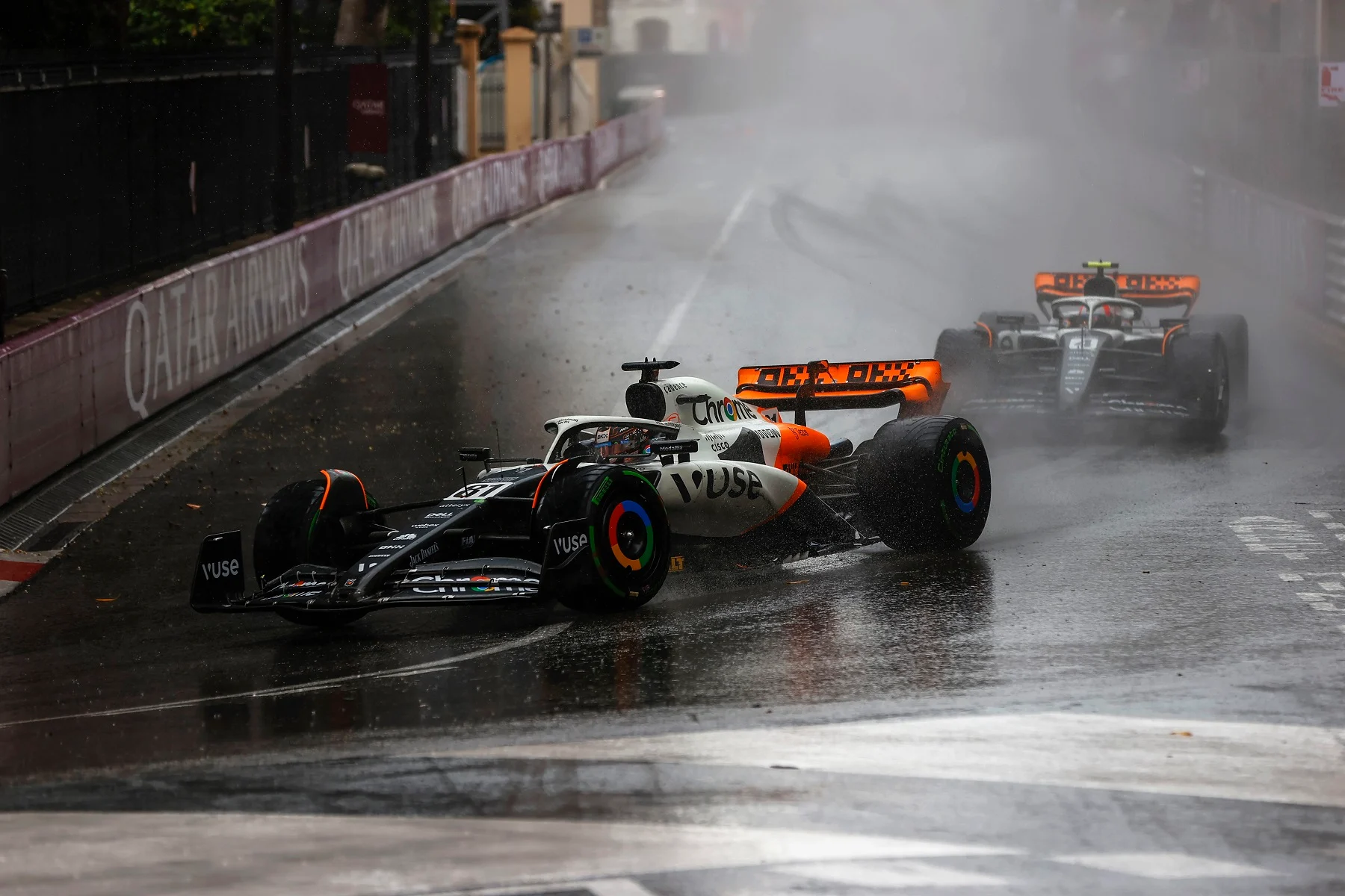 “Two cars in the points at the end of a dramatic Monaco Grand Prix"