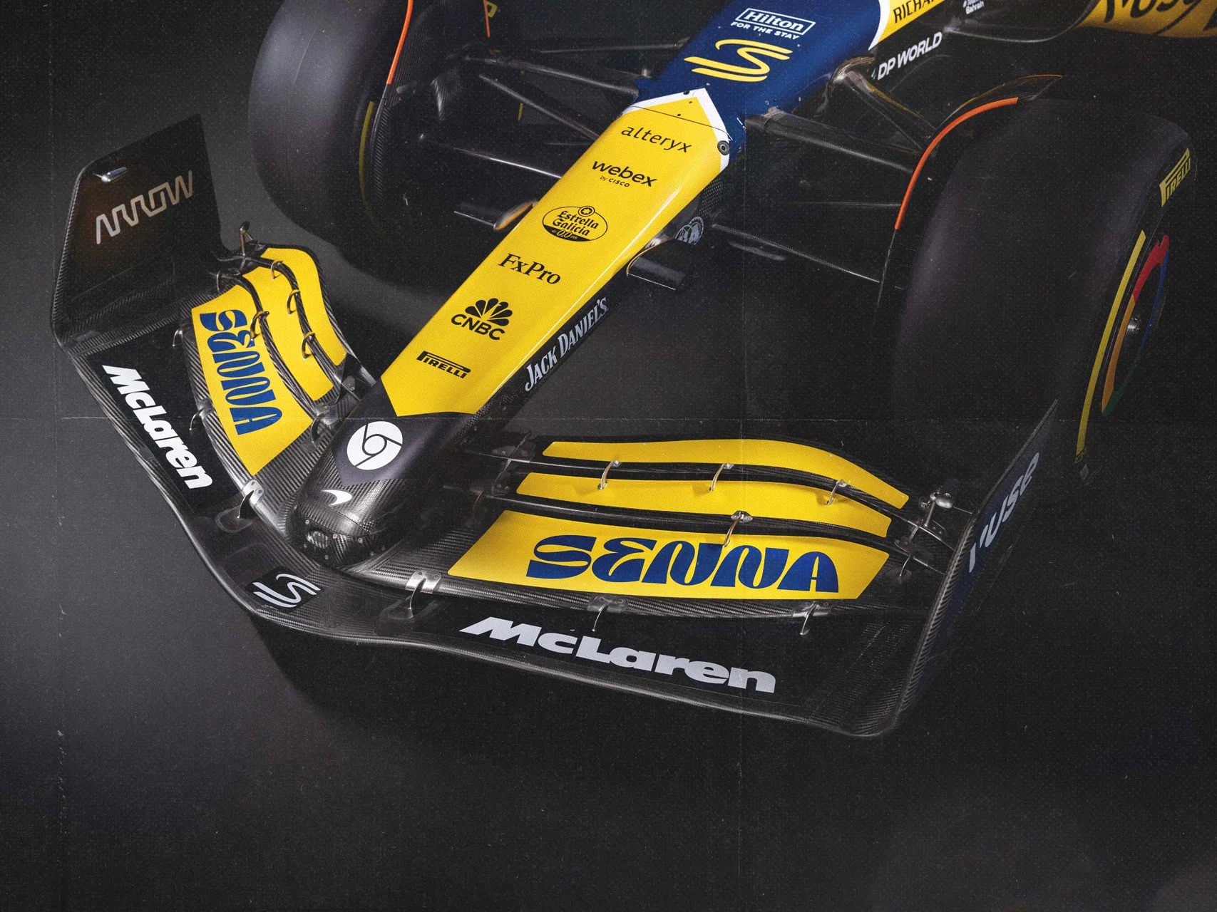 Formula-1 - 2024 - Monaco-grand-prix - Mclaren-formula-1-team-launch-bespoke-senna-livery-for-the-2024-monaco-grand-prix - Touch the limit MCL38: SENNA EDITION - 4