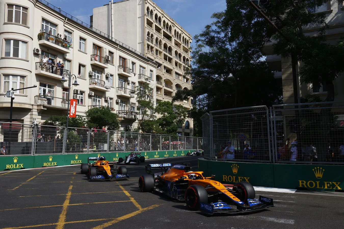 2021 Azerbaijan Grand Prix "Today, we were racing in honour of our long-term friend, supporter and fellow racer" - 2