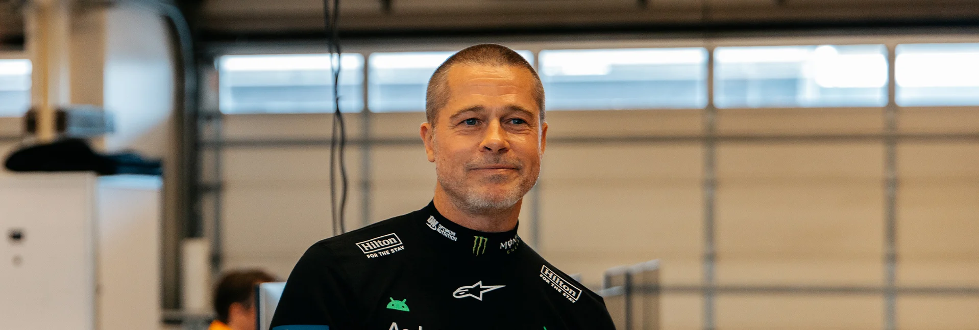 Brad Pitt drives the MCL60 around COTA to celebrate the global release of F1® The Movie