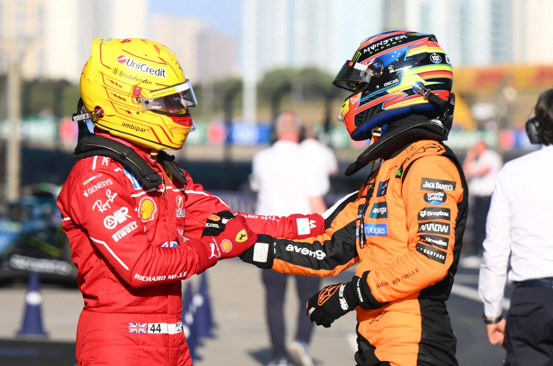 Formula-1 - 2025 - Lando-and-oscar-share-their-sporting-greats