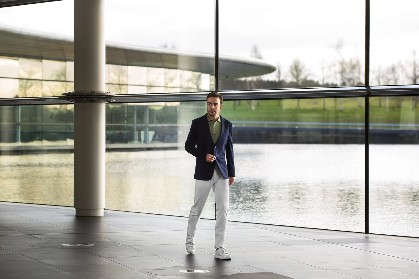 Latest-news - Mclarenracing - Article - F1-in-style-with-mk - F1 in style with Michael Kors Fernando wears Michael Kors for GQ Spain - 4