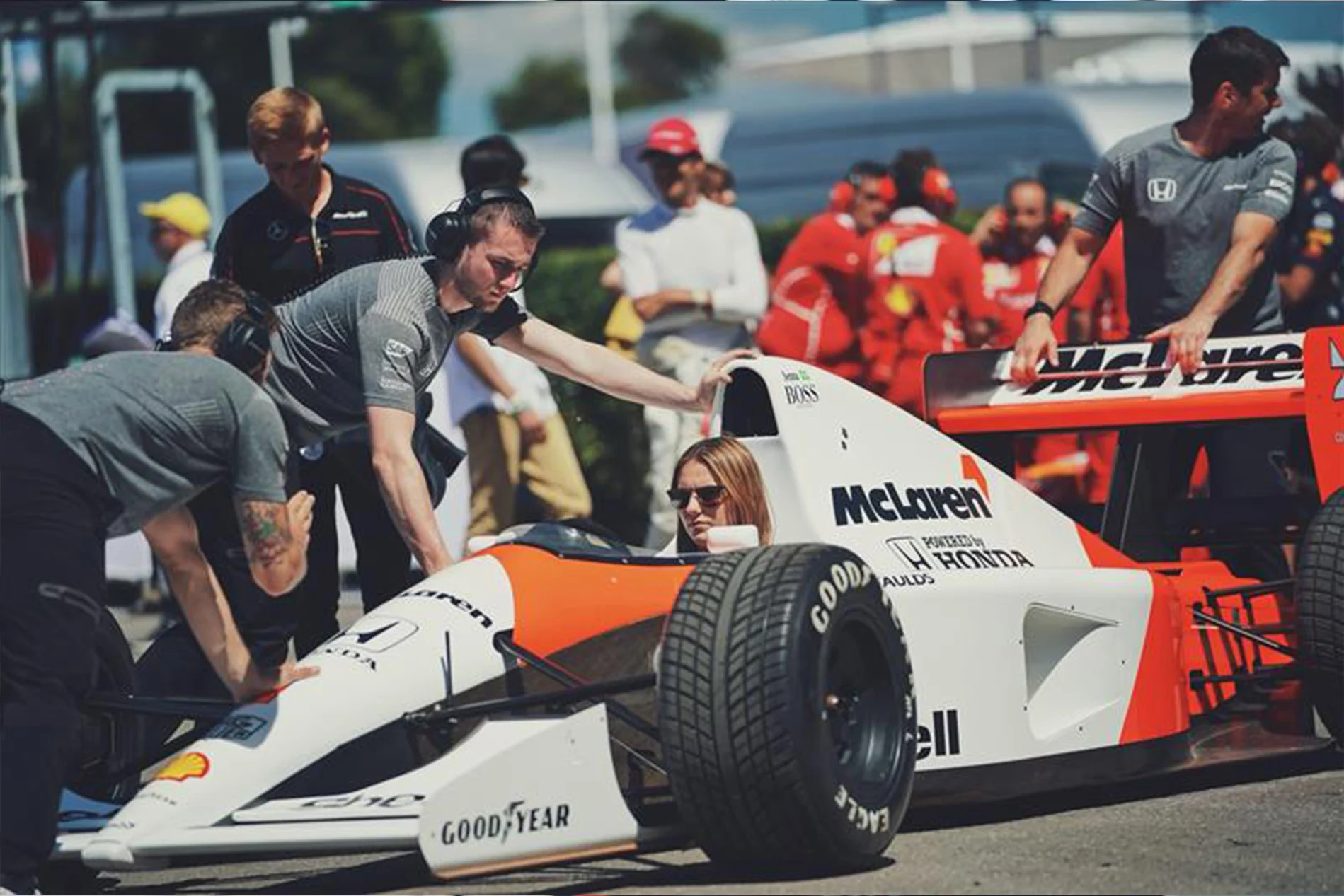 Formula-1 - 2025 - Meet-mclarens-inspiring-father-daughter-duo-tony-and-melanie-franklin - Through the years Tony and Mel Franklin - 5