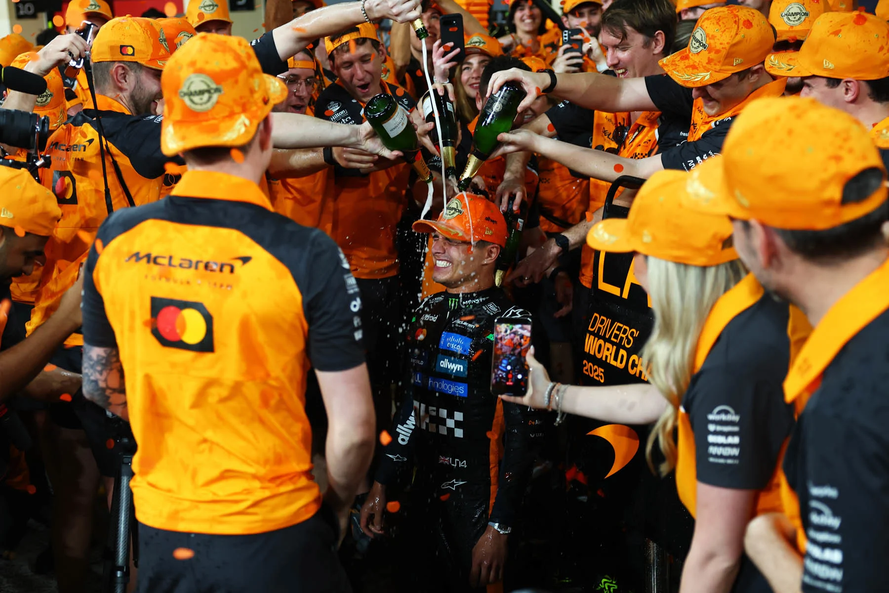 Formula-1 - 2025 - Abu-dhabi-grand-prix - How-the-paddock-reacted-to-landos-f1-title