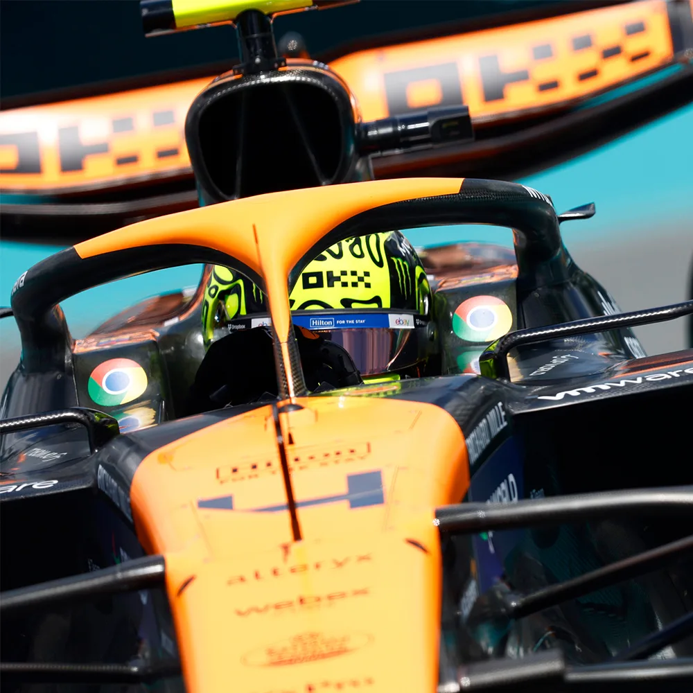 Descriptive Card - The Miami GP Briefing - powered by Google Cloud