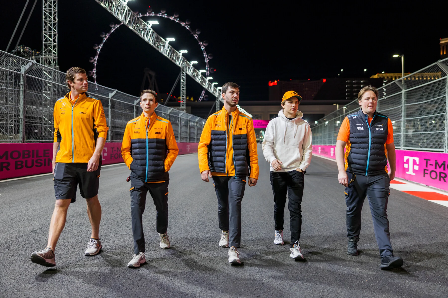 Formula-1 - 2023 - Las-vegas-grand-prix - Las-vegas-shows-that-f1-and-popular-culture-are-influencing-each-other-more-than-ever - Painting Las Vegas papaya   - 4