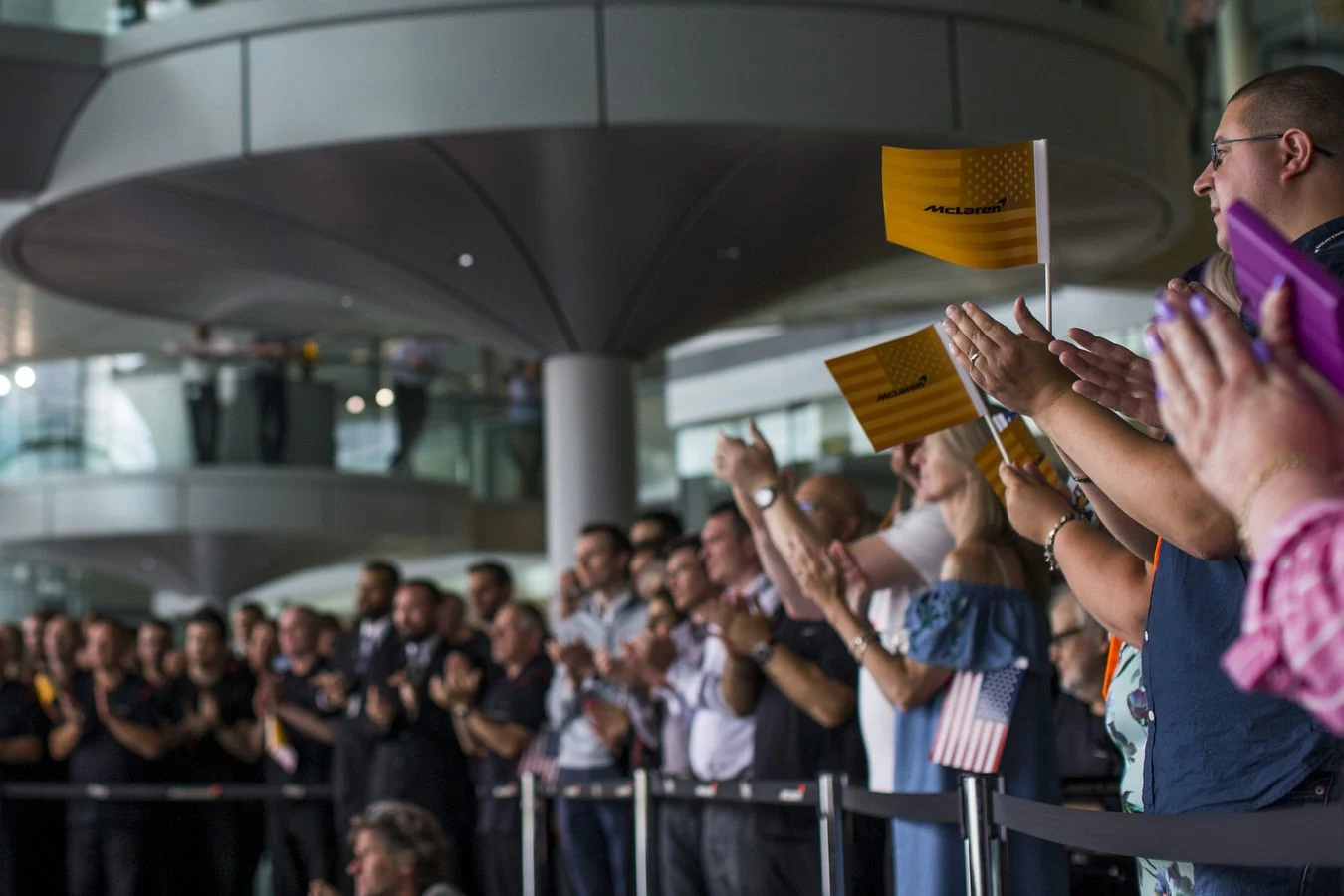 Heritage - M16-homecoming-gallery - M16 Homecoming We celebrate a sporting hero with our employees and fans - 7