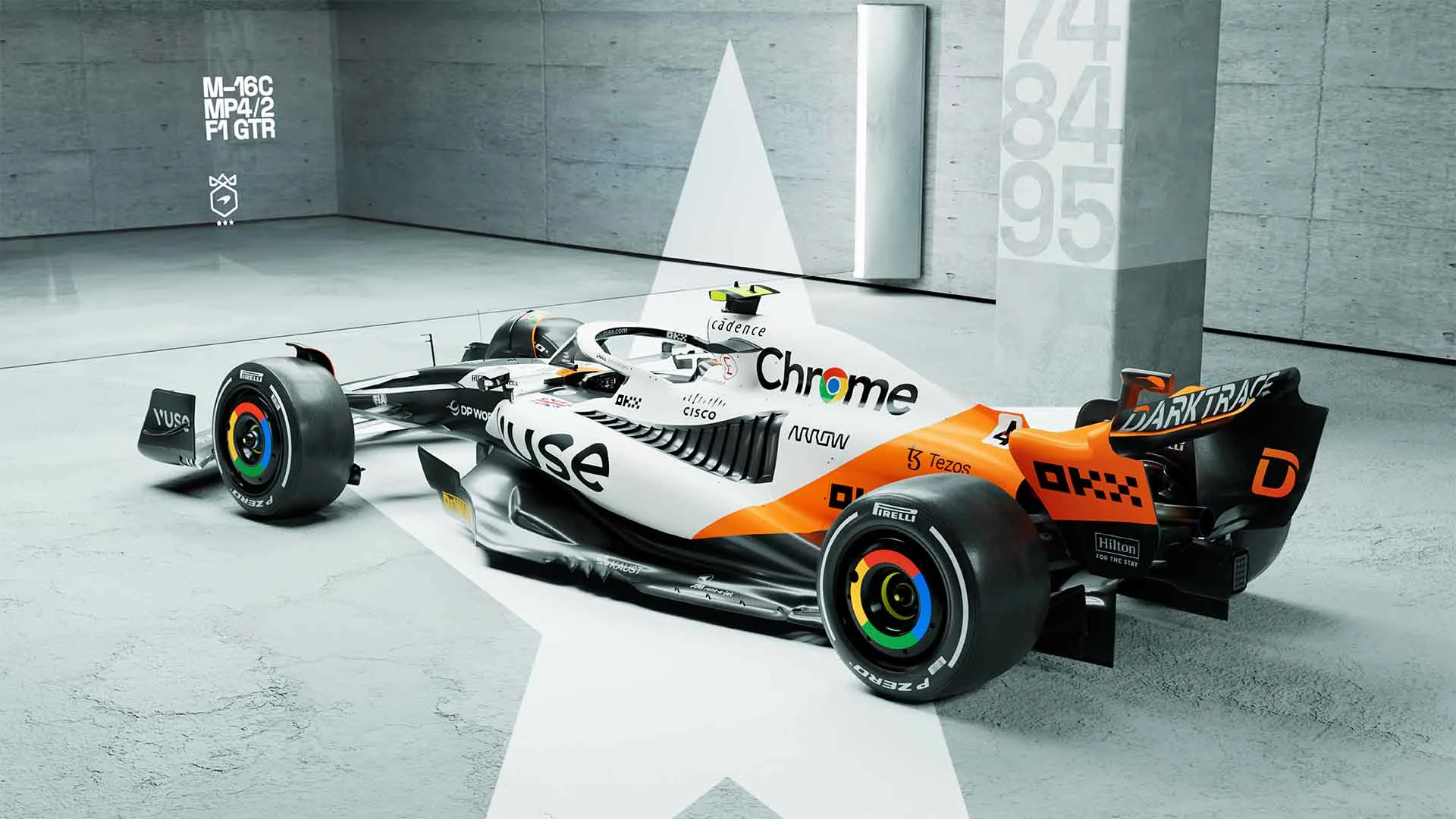 Formula-1 - 2023 - Monaco-grand-prix - Mclaren-racing-unveils-triple-crown-livery-for-monaco-grand-prix