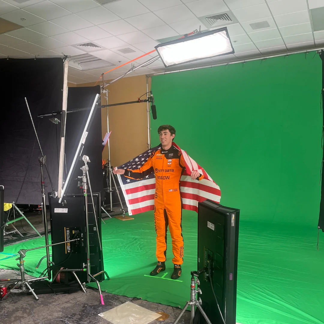 Indycar - 2026 - Sights-and-sounds-from-indycar-media-day - Nolan Behind the Scenes  - 1