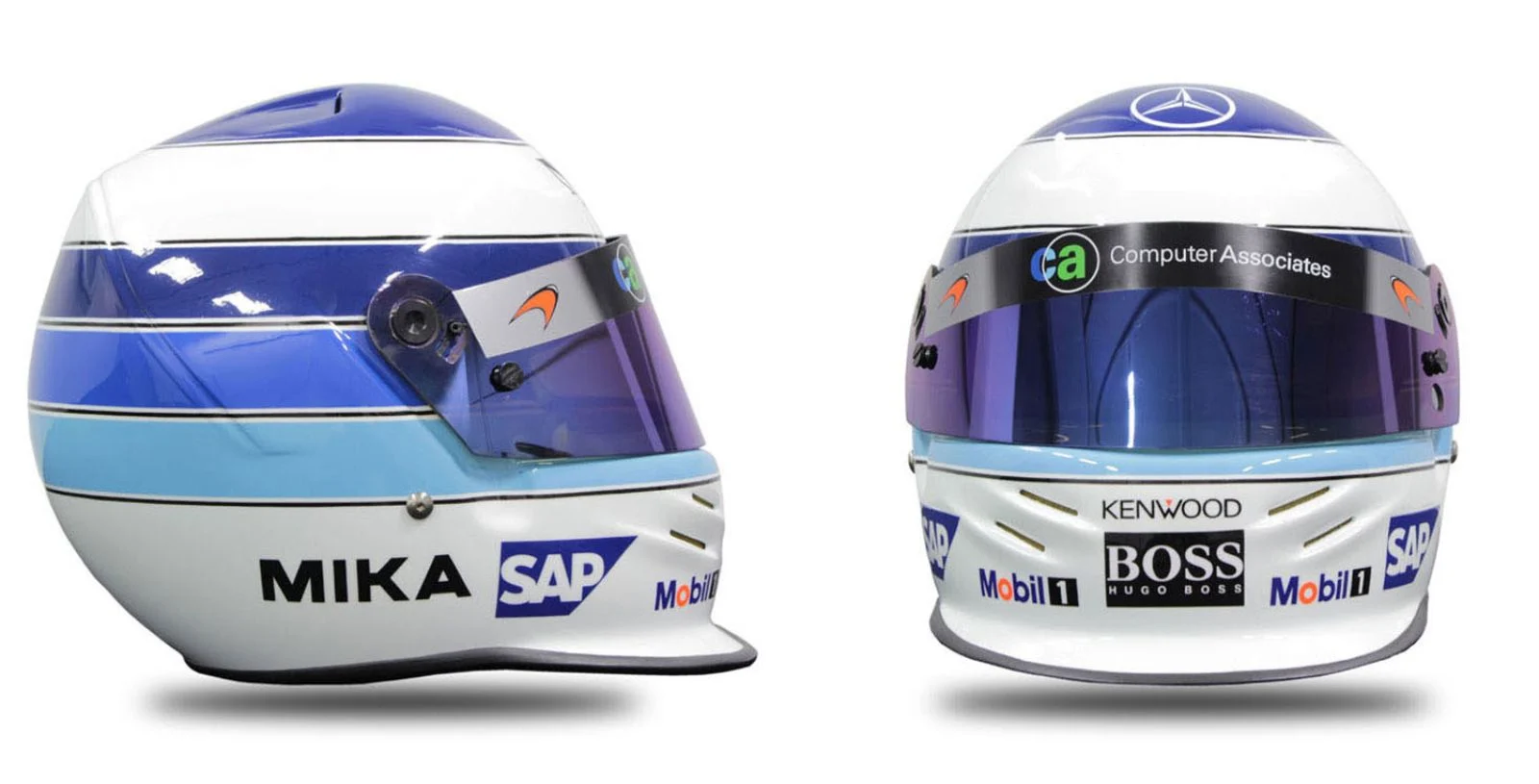 Team - Driver-helmets-through-ages