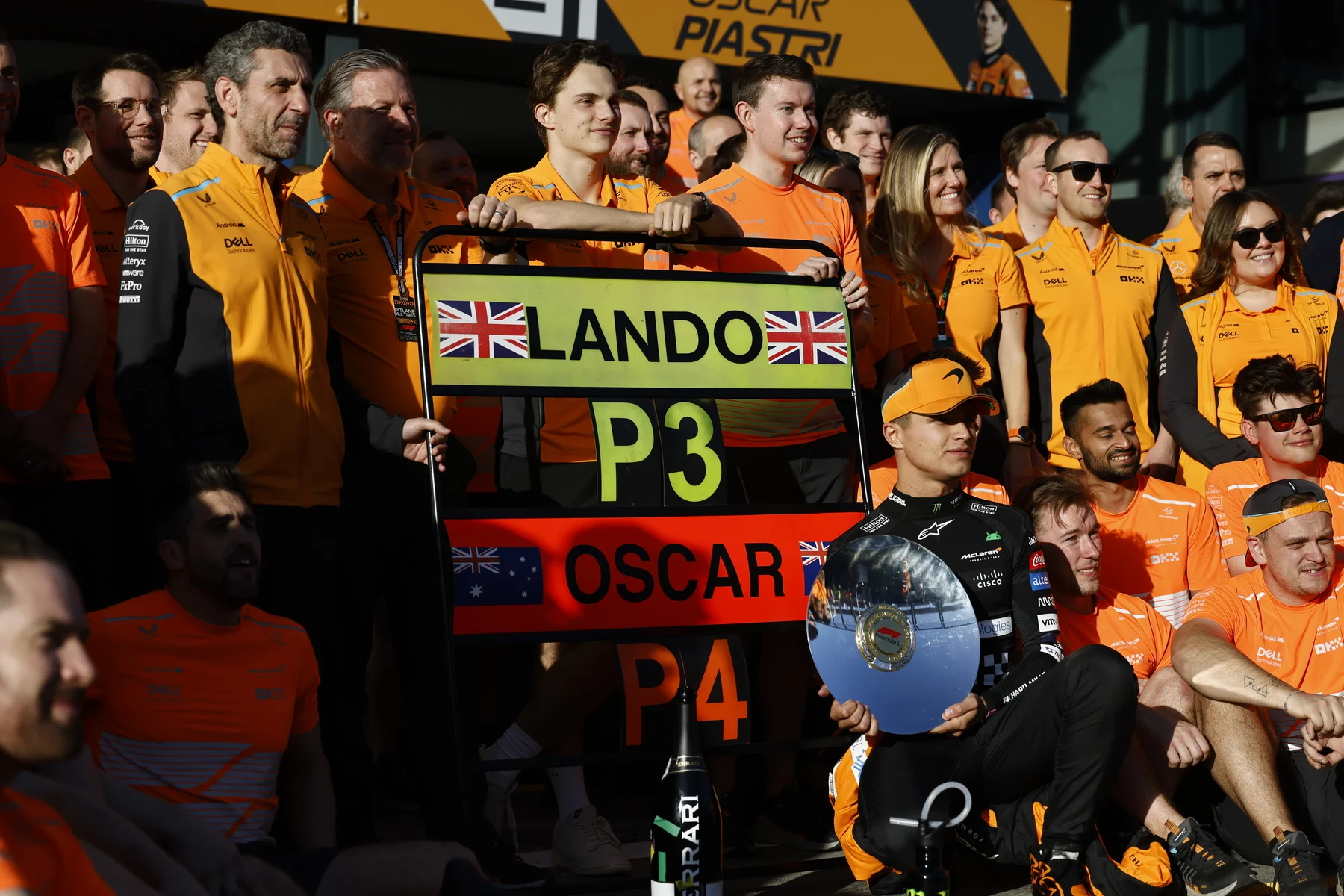 Formula-1 - 2024 - Australian-grand-prix - Podium celebrations 🏆  Australian Grand Prix - 8