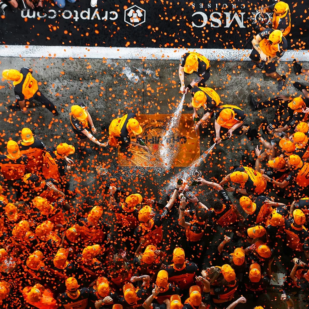 Descriptive Card - Lando: “This is not my World Championship, this is ours”