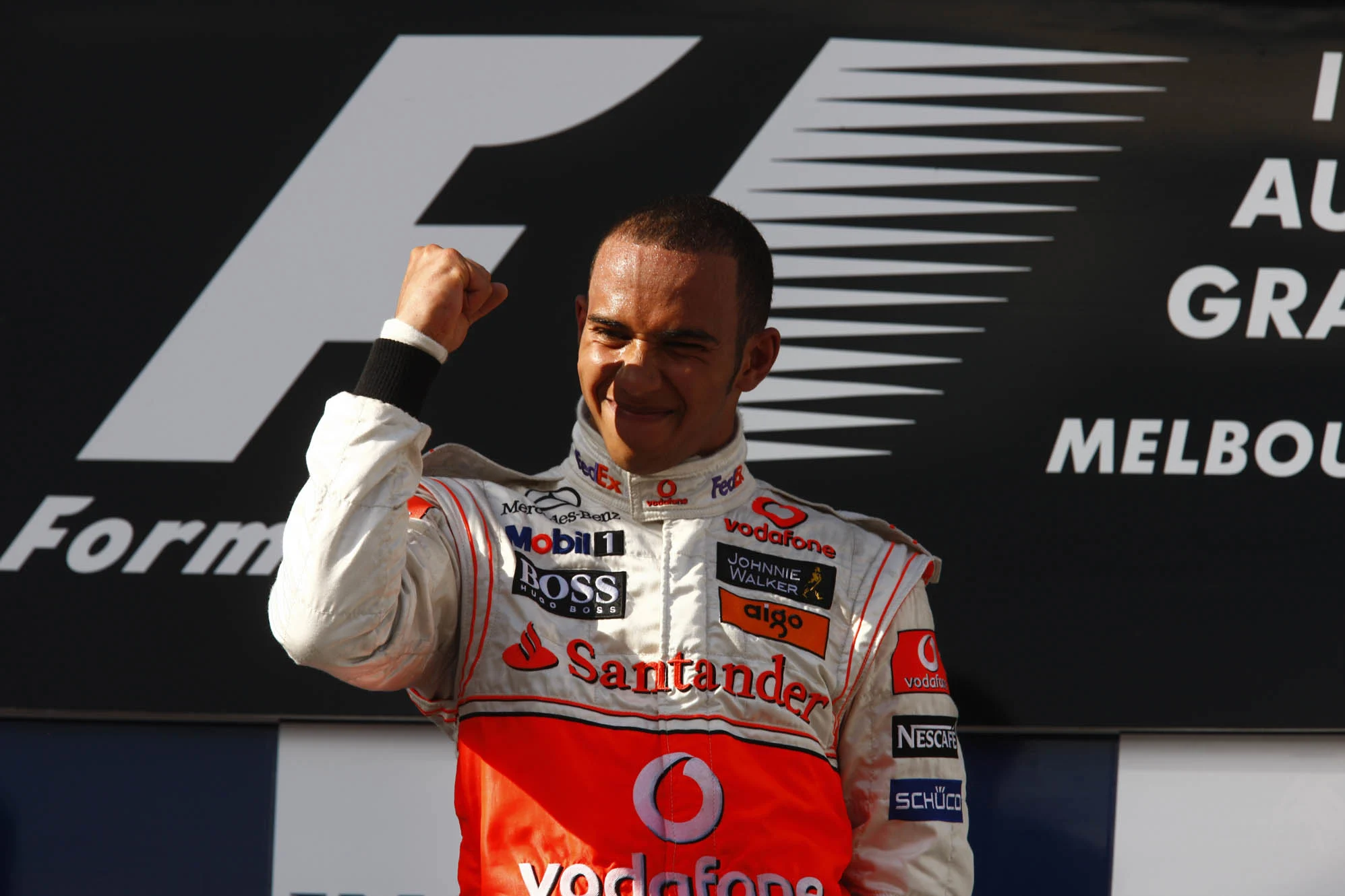 Image - Heritage - McLaren in Melbourne - Lewis Hamilton 2008