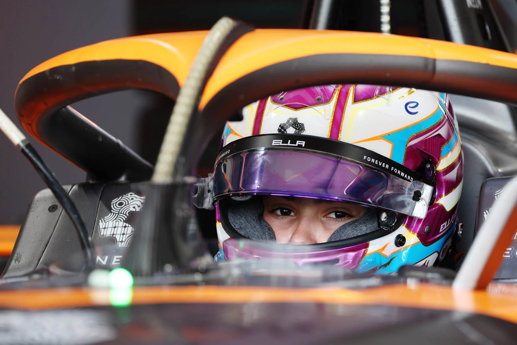 Formula-e - 2025 - Berlin-e-prix - Alex-dunne-and-ella-lloyd-on-their-second-time-driving-the-fe-car - Formula E's Berlin Rookie Test  Behind the scenes - 1