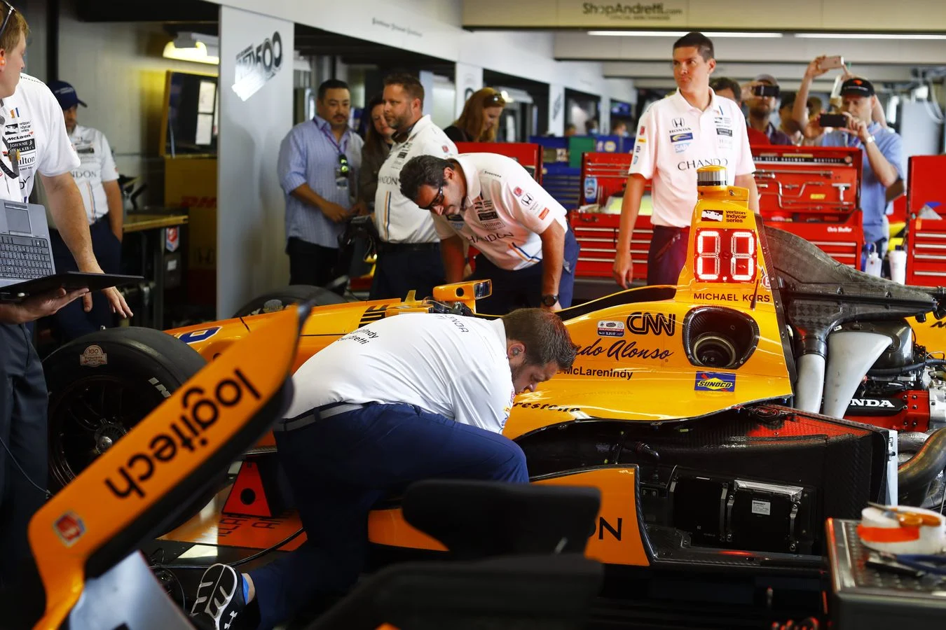 Indycar - 2017 - Race-build-up - Race build up  Pictures from Indianapolis and the McLaren Brand Centre in Monaco - 2