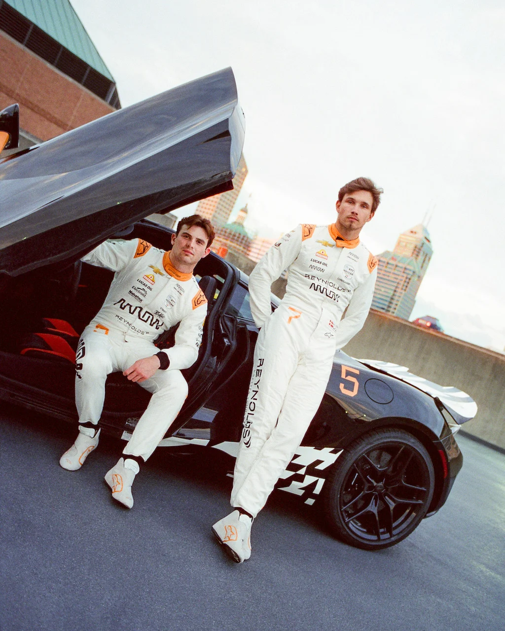 Indycar - 2025 - Arrow-mclaren-unveils-indianapolis-500-firesuits - "Never Stop Racing" Firesuits for the Indianapolis 500 - 5