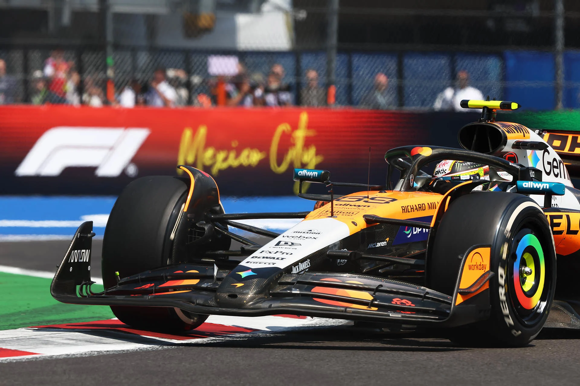 Hear from McLaren Formula 1 drivers Lando Norris and Oscar Piastri, Pato O'Ward, and Team Principal Andrea Stella, after Free Practice for the Mexico City Grand Prix