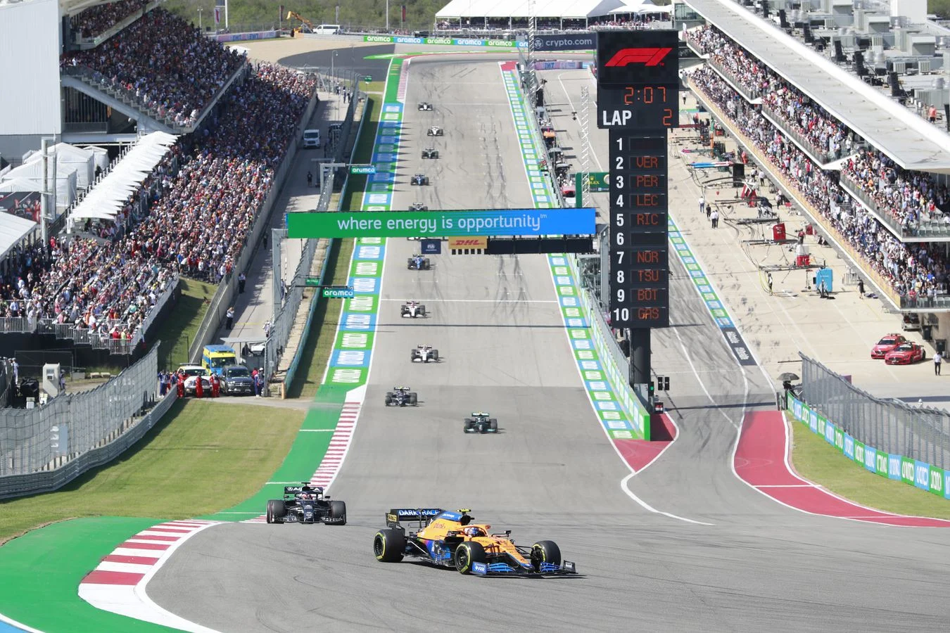 2021 United States Grand Prix "P5 and P8 today here at COTA was pretty much everything that was on the table" - 3