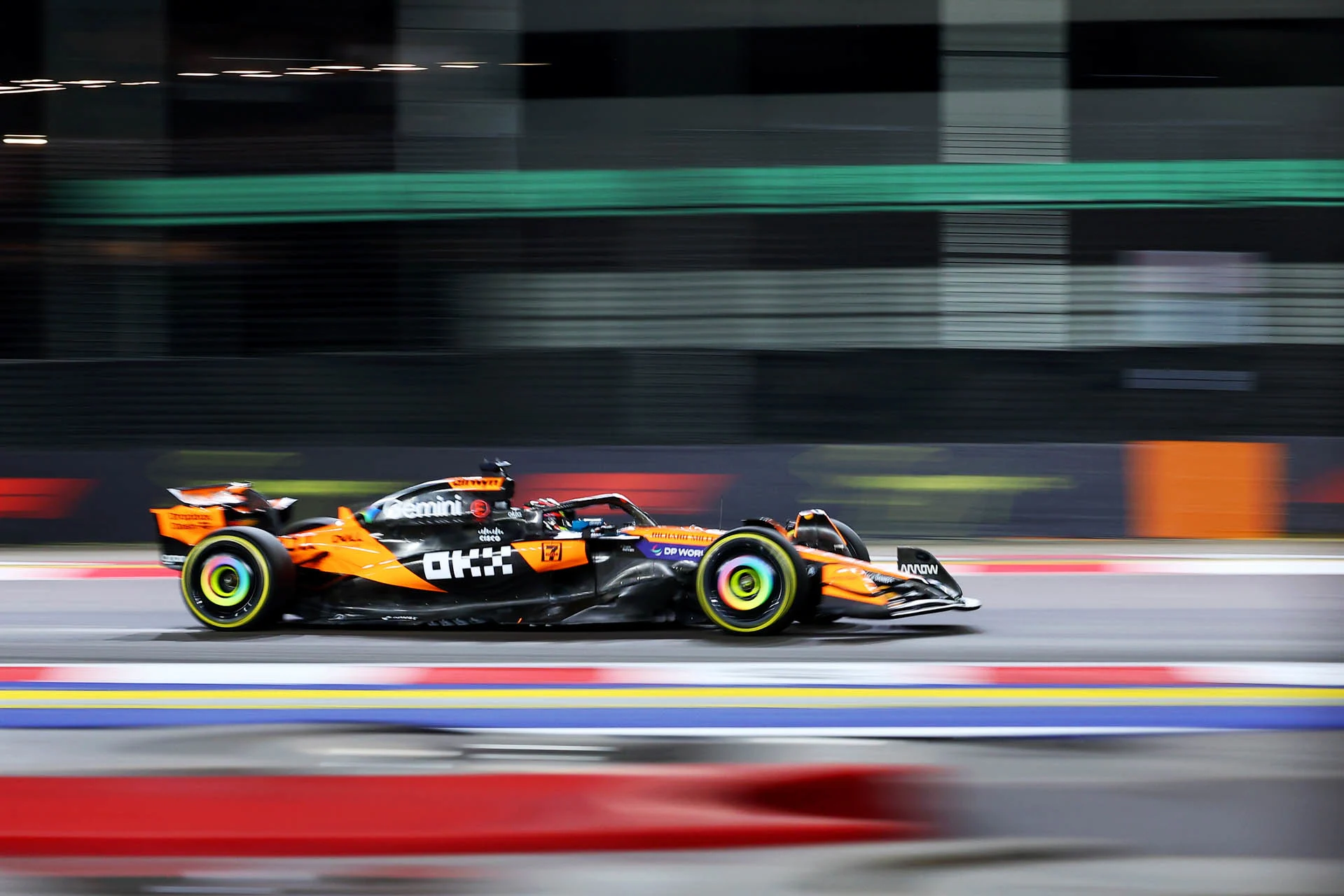 Hear from McLaren Formula 1 drivers Lando Norris and Oscar Piastri, and Team Principal Andrea Stella, after Free Practice for the Singapore Grand Prix
