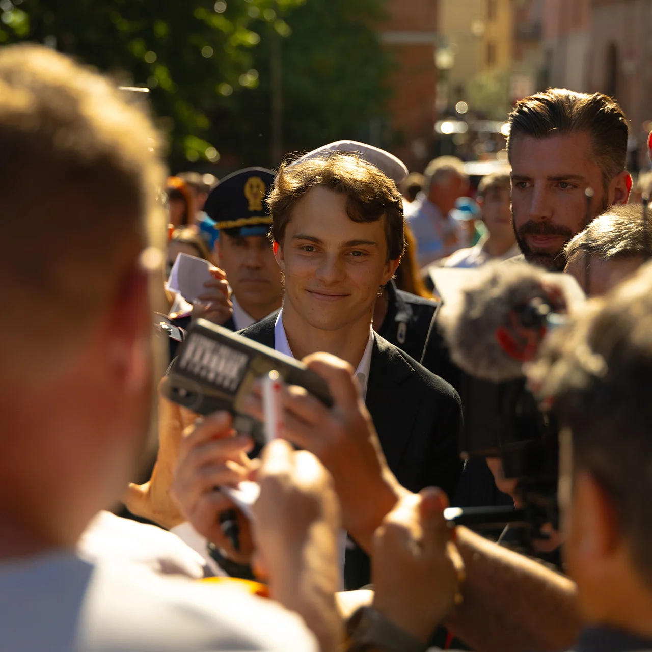 Descriptive Card - Oscar Piastri awarded the Lorenzo Bandini trophy