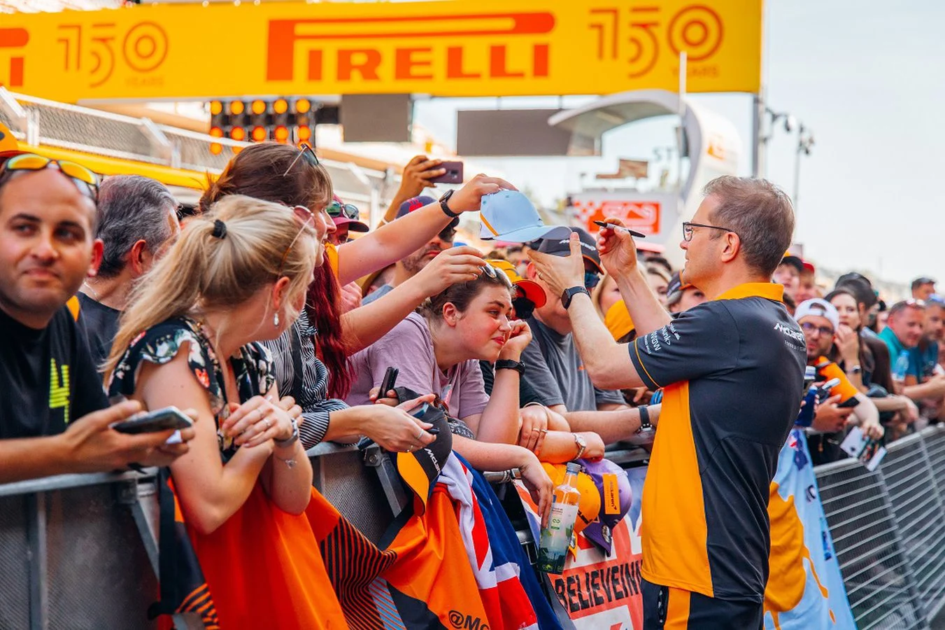 Formula-1 - 2022 - Spanish-grand-prix - Papaya-family - Papaya Family Flying the flag for McLaren in Barcelona - 2