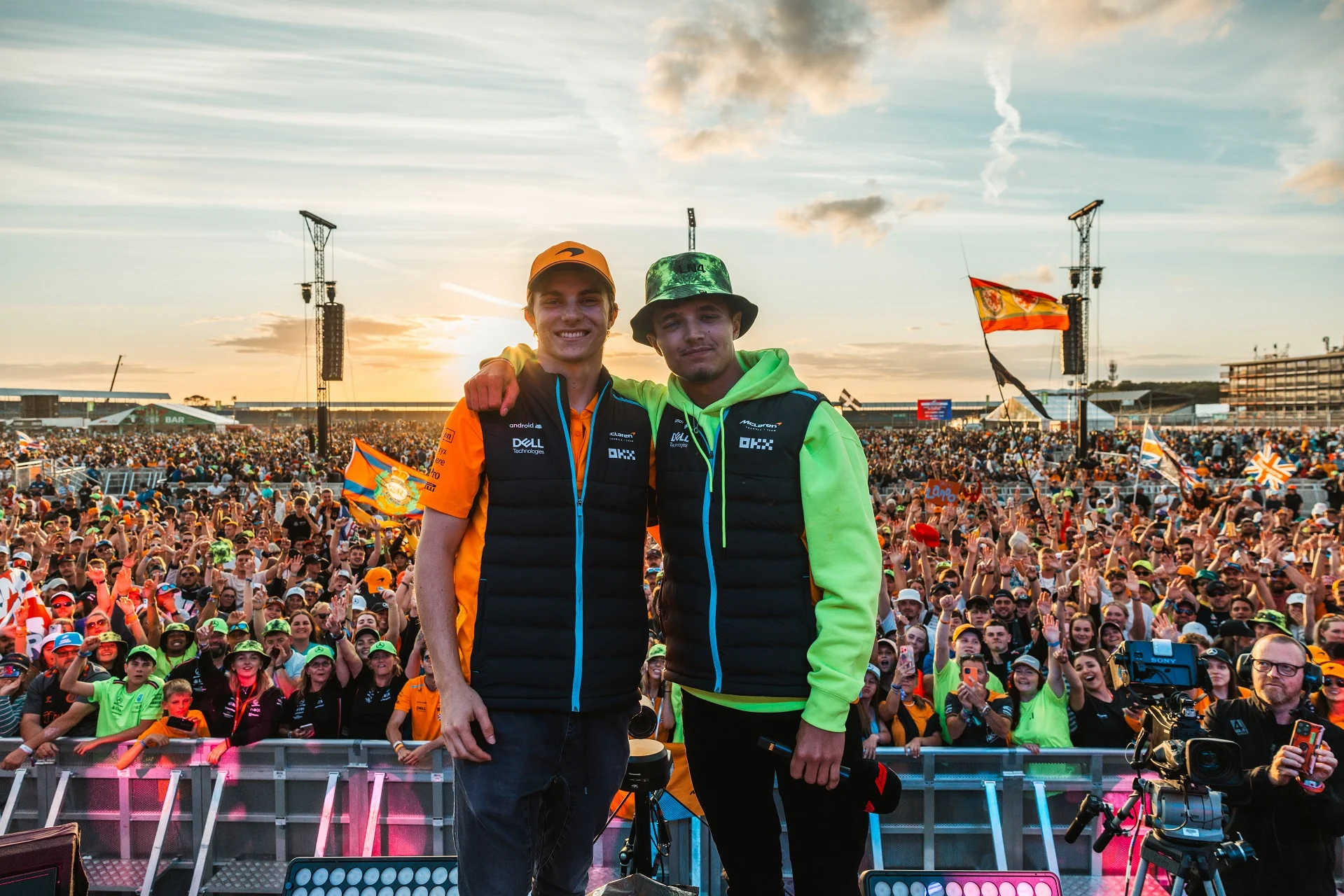 Our drivers nearly netted a double podium in the upgraded MCL60 at the British Grand Prix