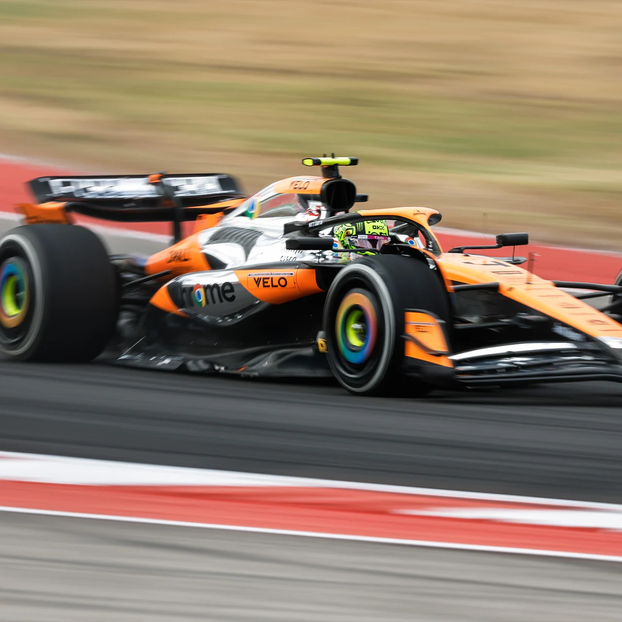 Hear from McLaren Formula 1 drivers Lando Norris and Oscar Piastri, as well as Team Principal Andrea Stella, after Sprint Qualifying in Austin.