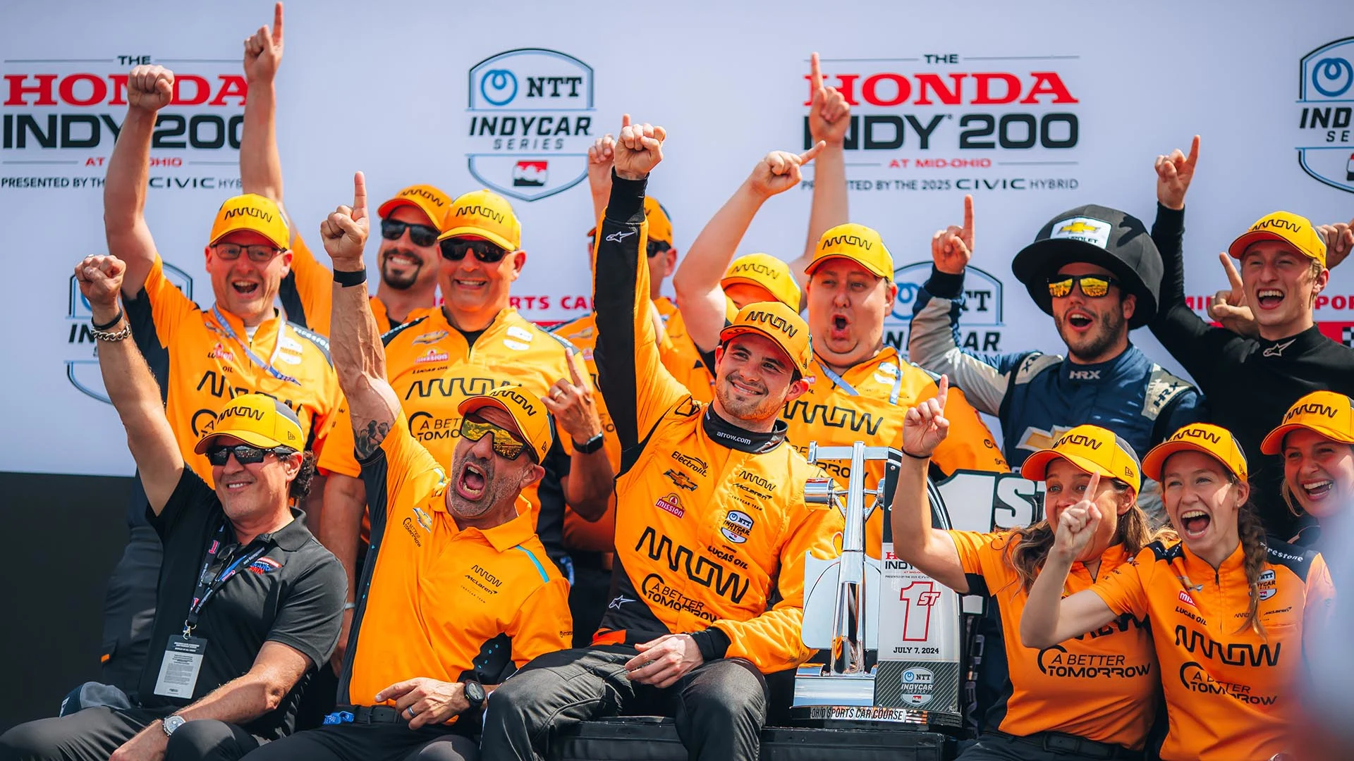 Indycar - 2024 - Grand-prix-at-mid-ohio - Gallery-2024-indy-200-at-mid-ohio - Podium Indy 200 at Mid-Ohio - 4