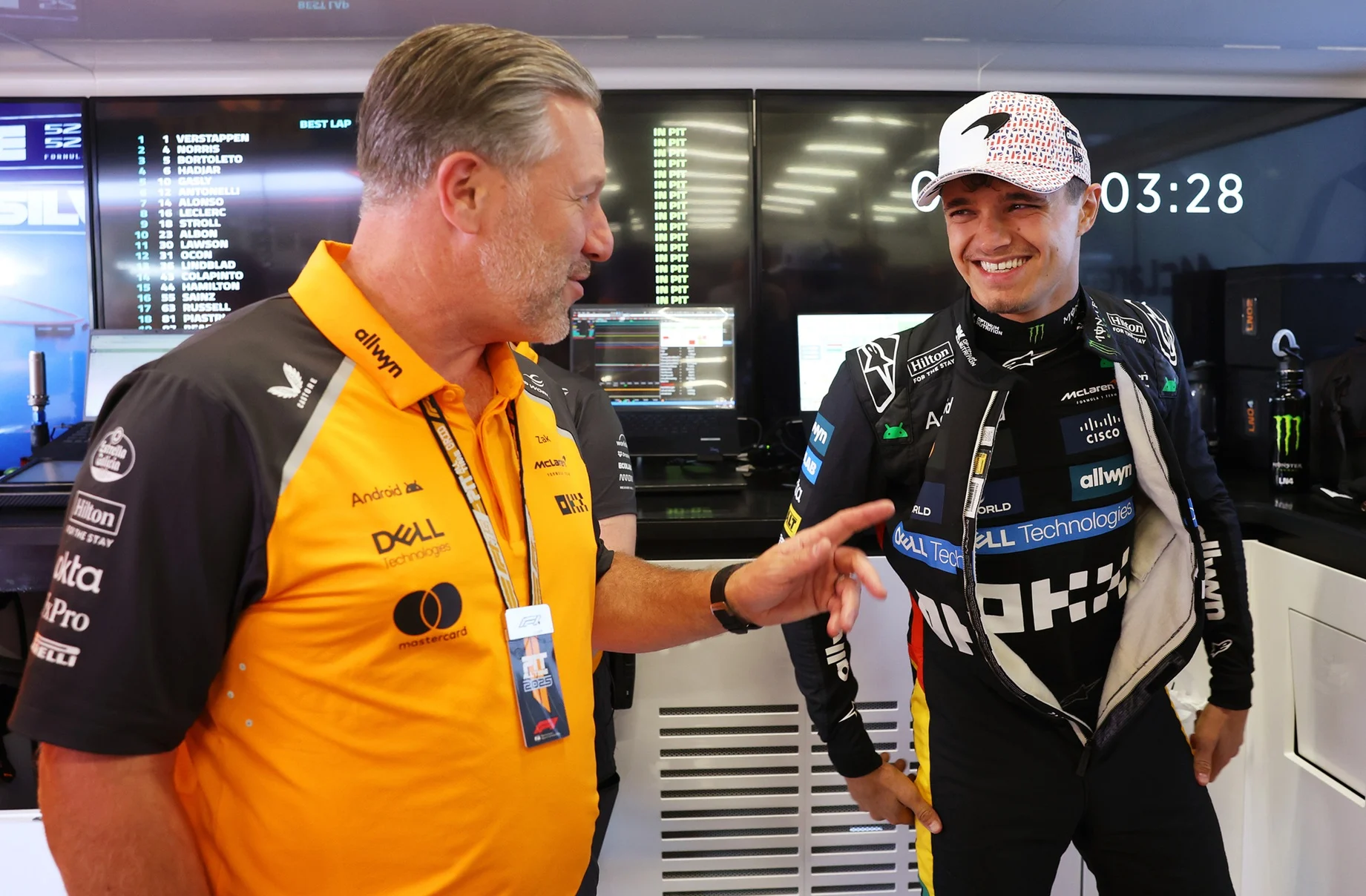 Descriptive Card - The British GP briefing - powered by Google Cloud