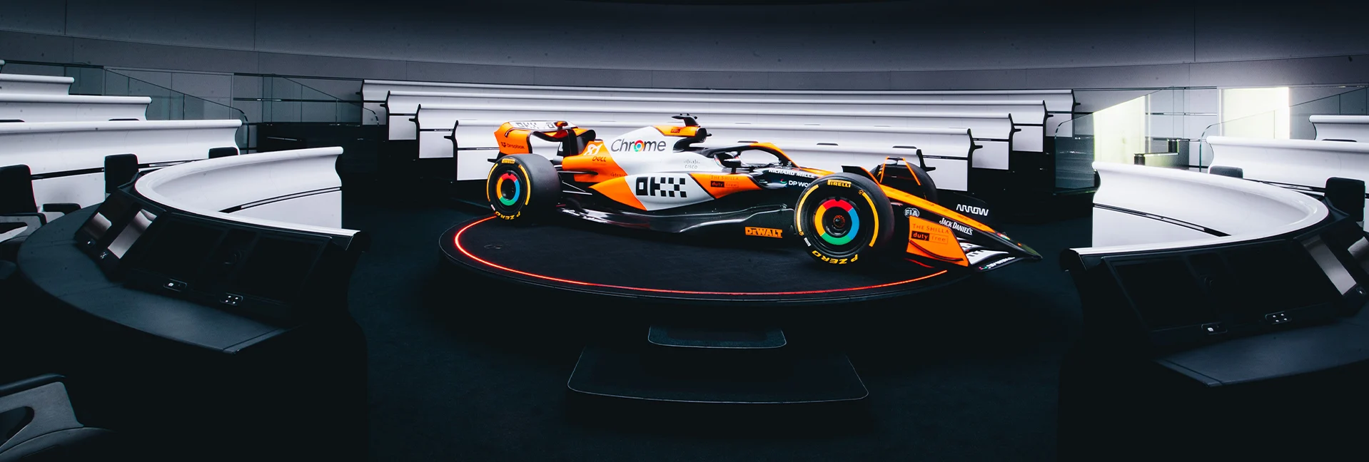 McLaren Racing and OKX reveal one-off Legend Reborn livery for the Singapore Grand Prix