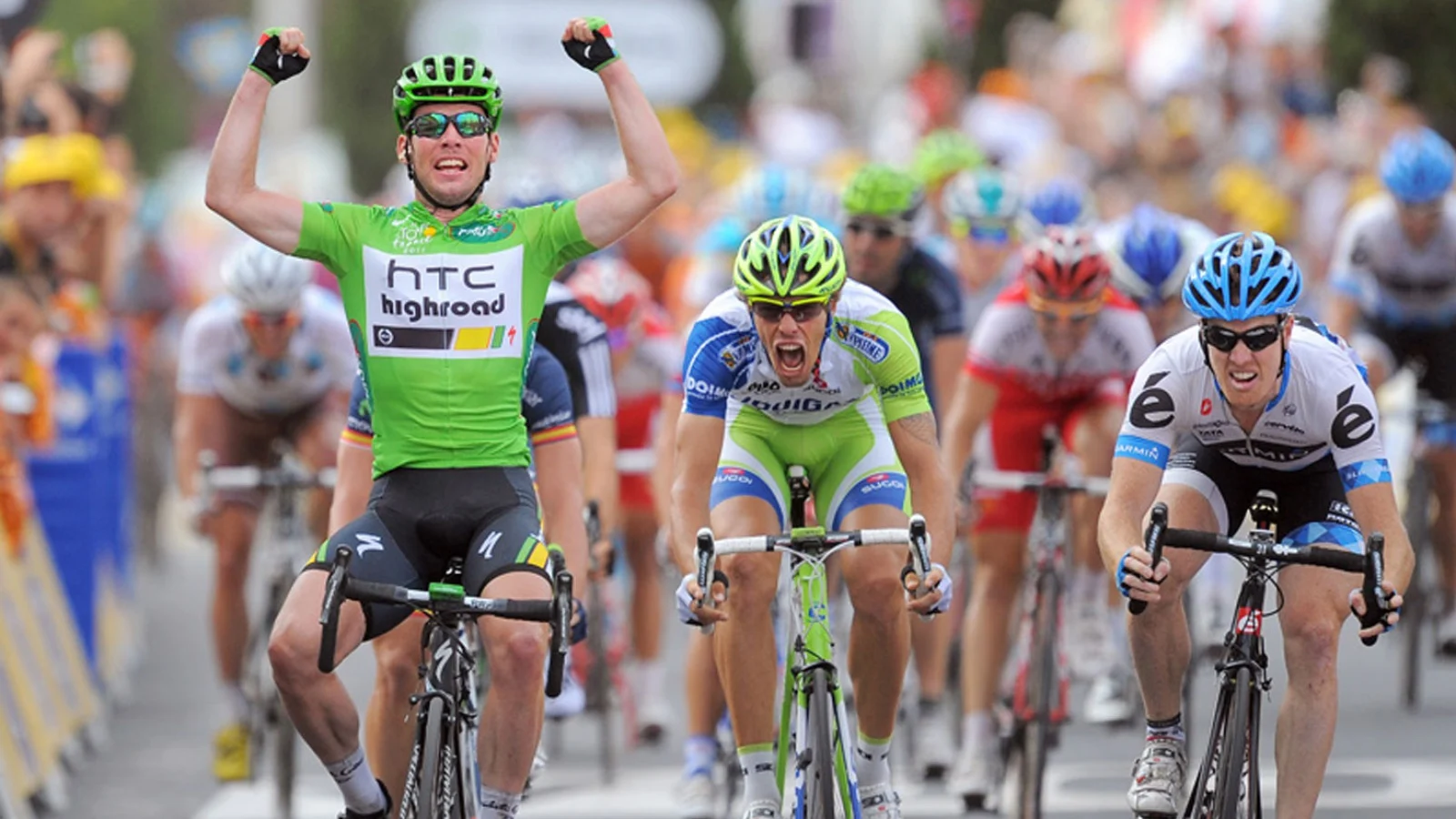 Cavendish rides to (more) glory with a little help from McLaren