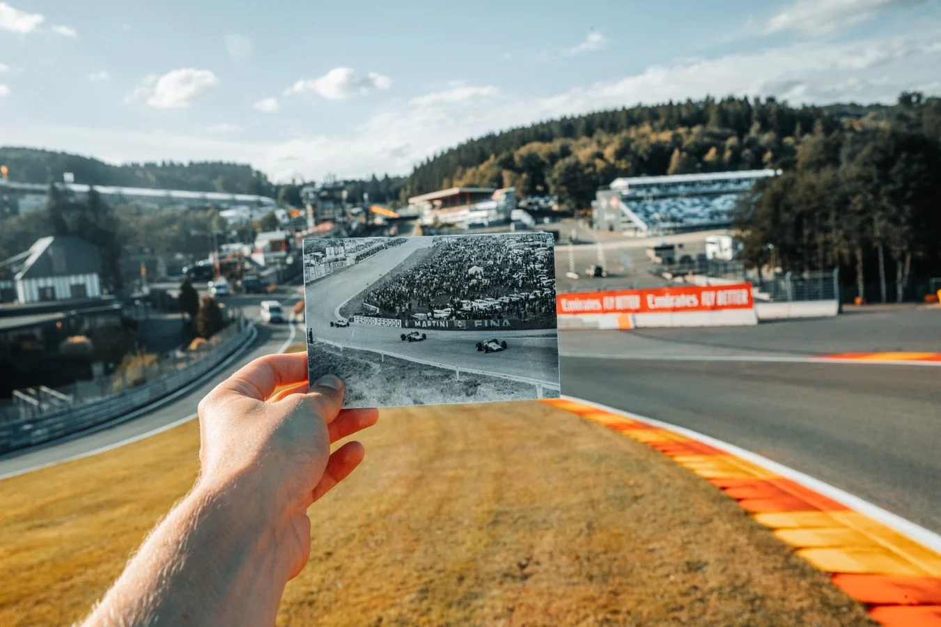 Then and now The past meets the present at Spa's iconic Eau Rouge  - 4