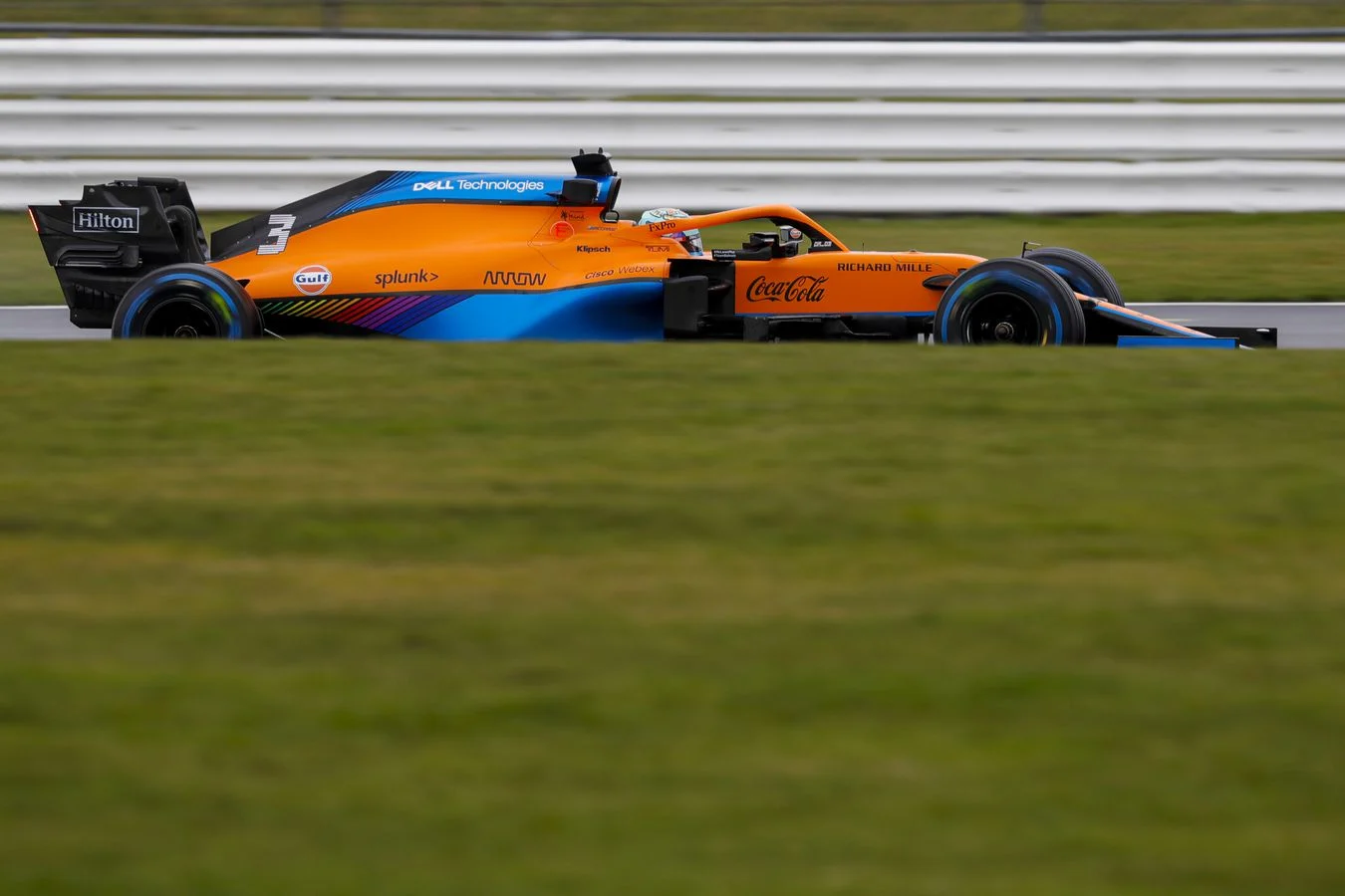 The MCL35M takes to the track Lando and Daniel drive our 2021 F1 challenger for the first time - 4