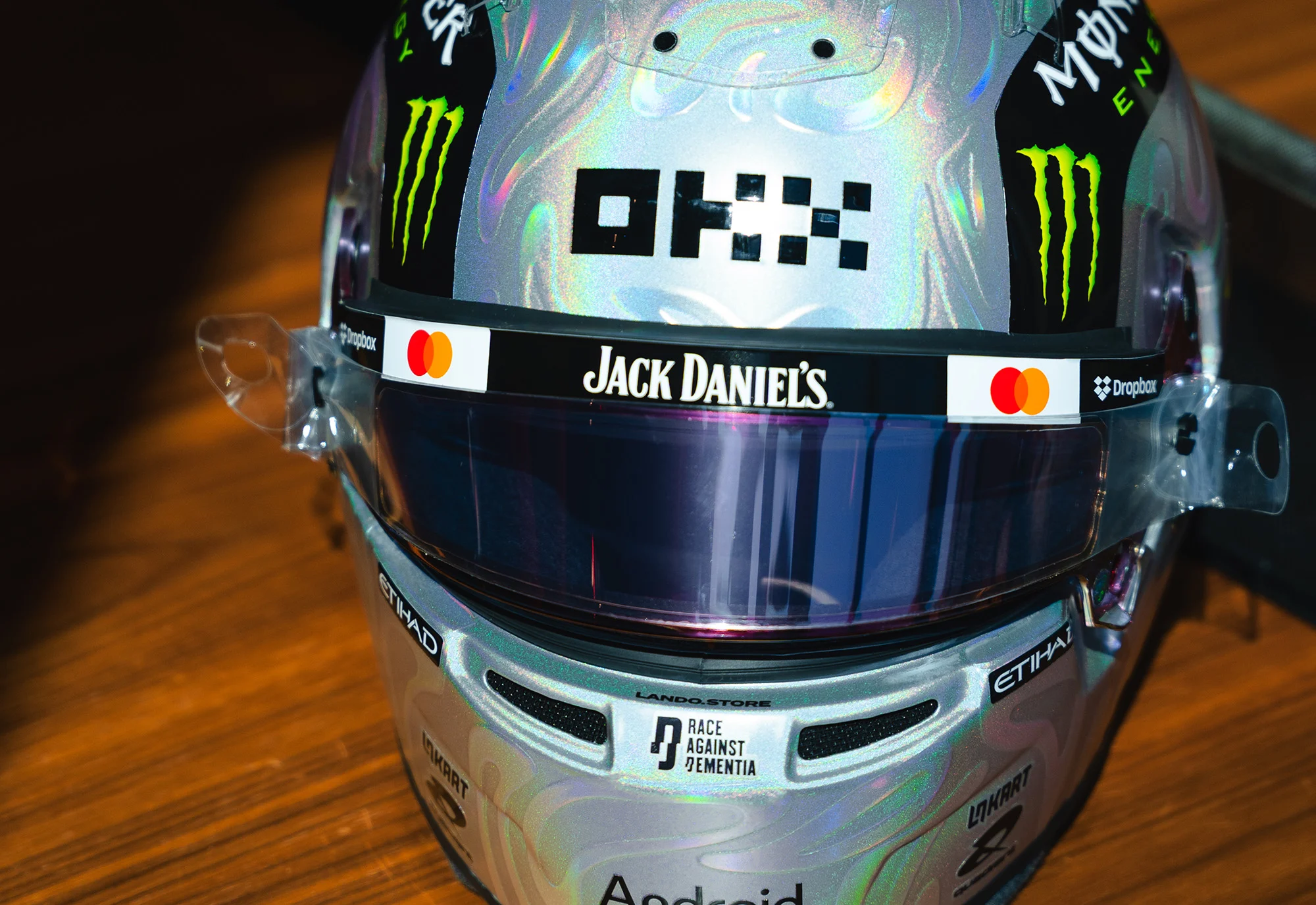 Lando Norris UG GP Helmet