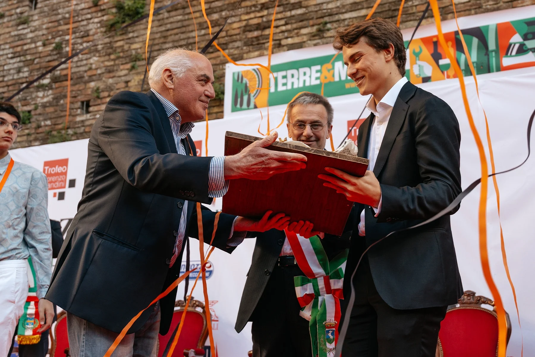 Formula-1 - 2025 - Emilia-romagna-grand-prix - Oscar-awarded-the-lorenzo-bandini-trophy