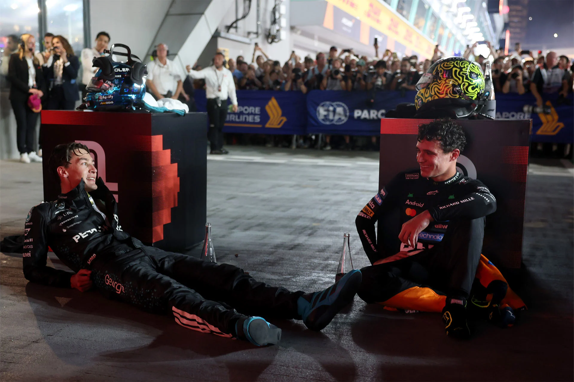 Formula-1 - 2025 - Singapore-grand-prix - Race-report - 2025 Singapore Grand Prix – McLaren Race Report  "The first back-to-back Constructors’ Championship for McLaren since 1991" - 8