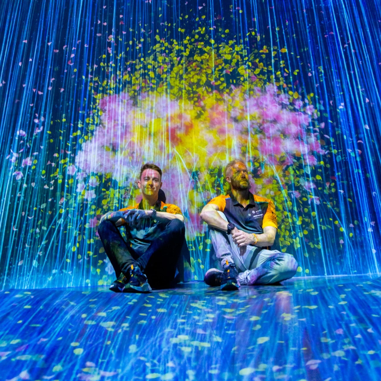 Sam and Jake take a journey through an immersive art experience at teamLab Borderless in Japan