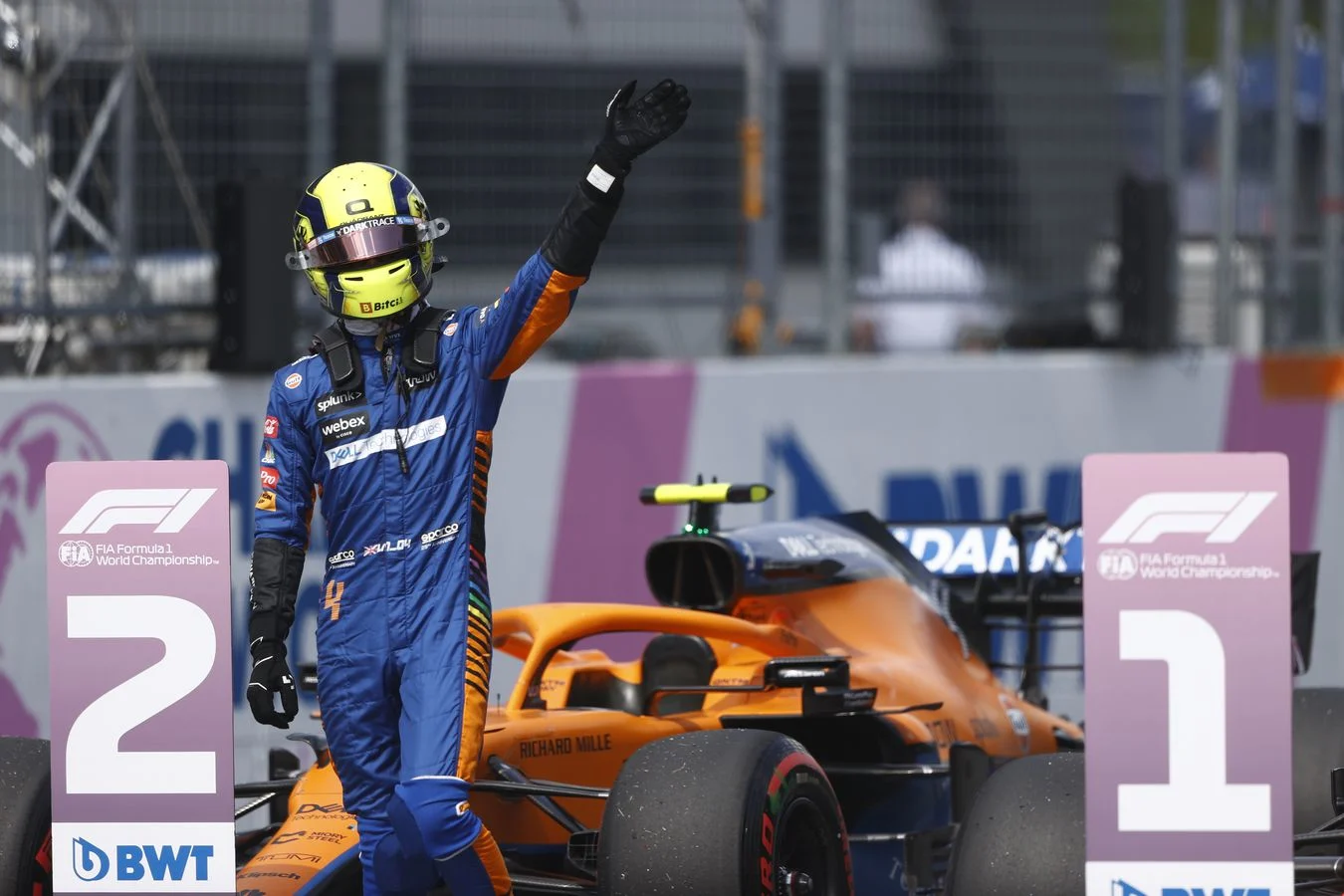 2021 Austrian Grand Prix – Qualifying "It's been nine years since McLaren has qualified on the front row" - 7