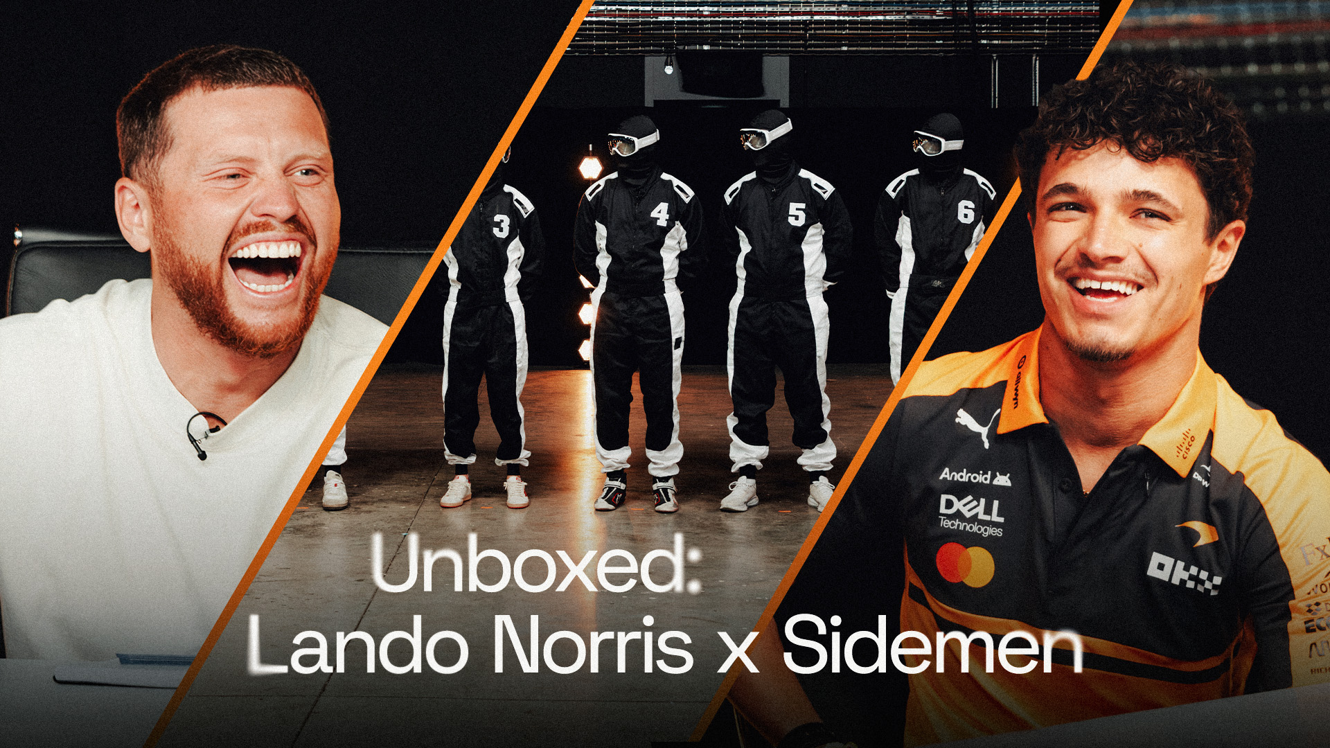 WATCH: Lando Norris x The Sidemen Unboxed