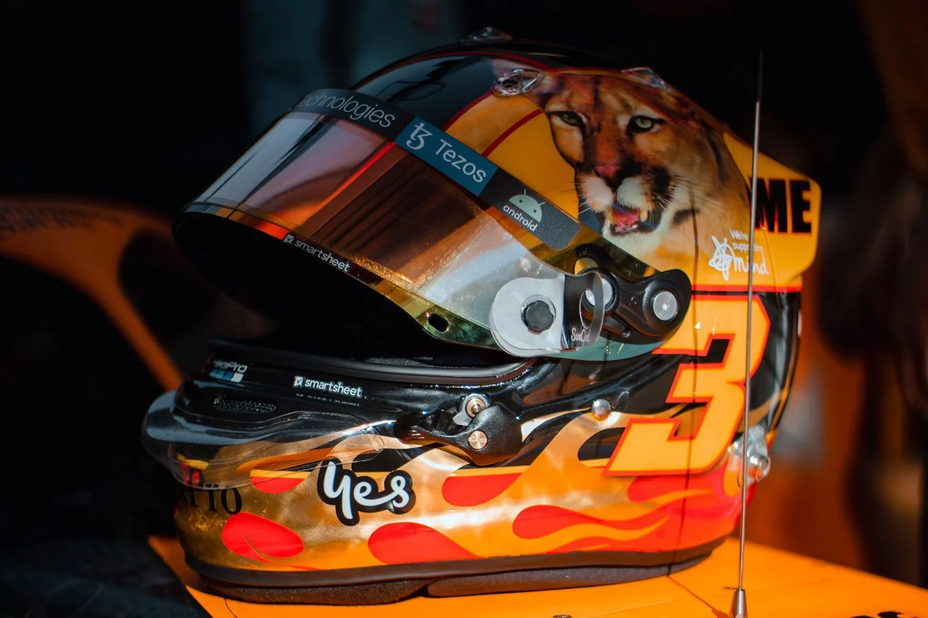 Heritage - Formula-1 - Drivers - Daniel-ricciardo - Daniel-favourite-helmets-2022