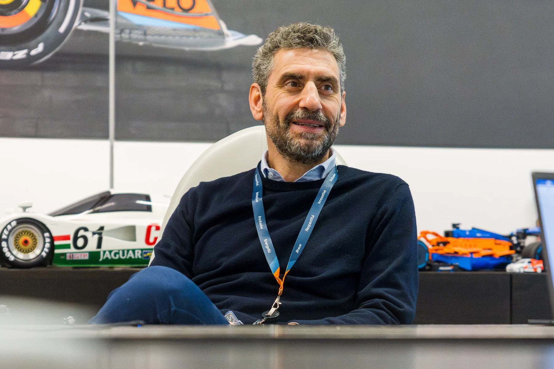 Descriptive Card - Andrea Stella on the road to Bahrain