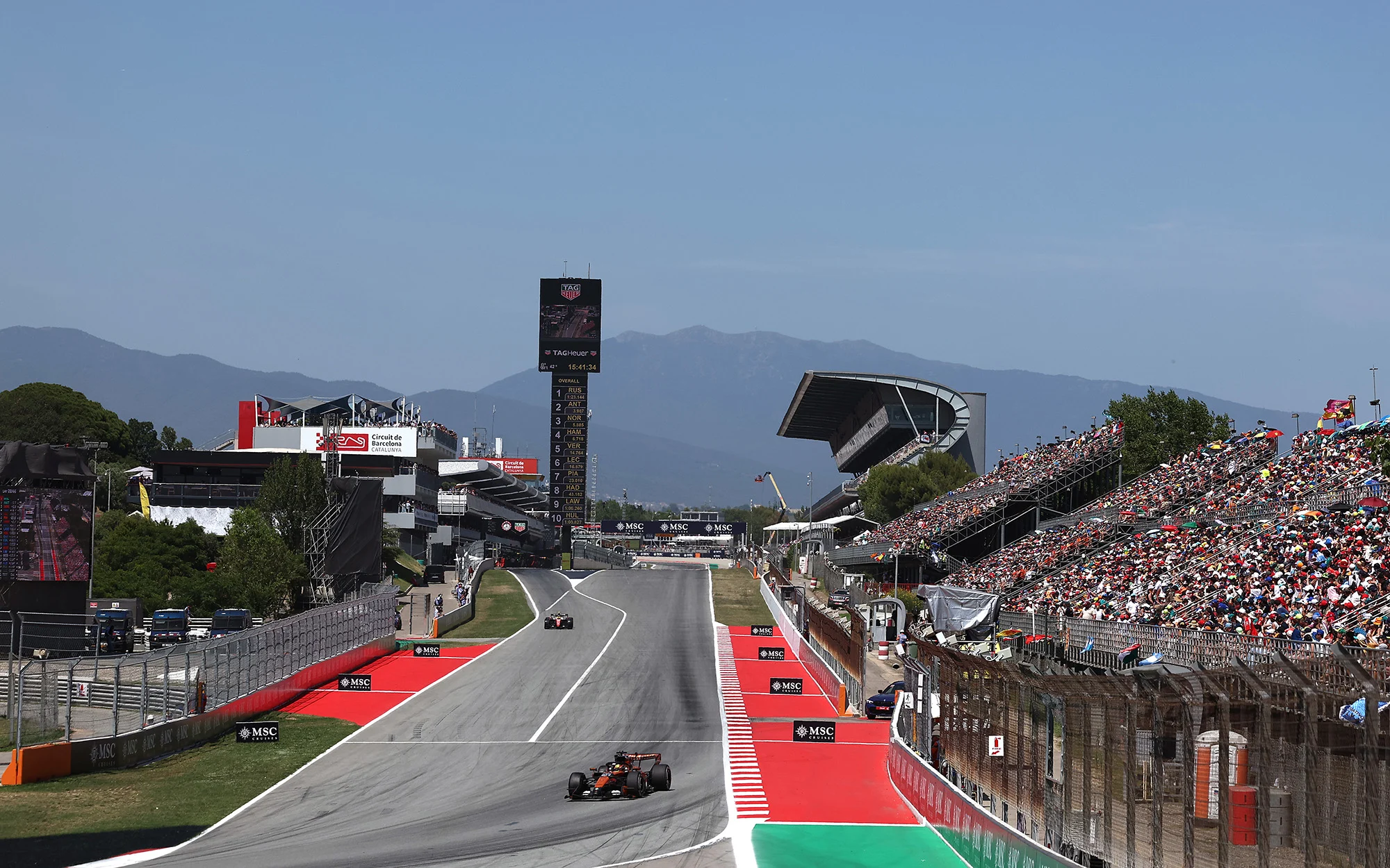 Lando Norris at the 2026 Bareclona-Catalunya Grand Prix