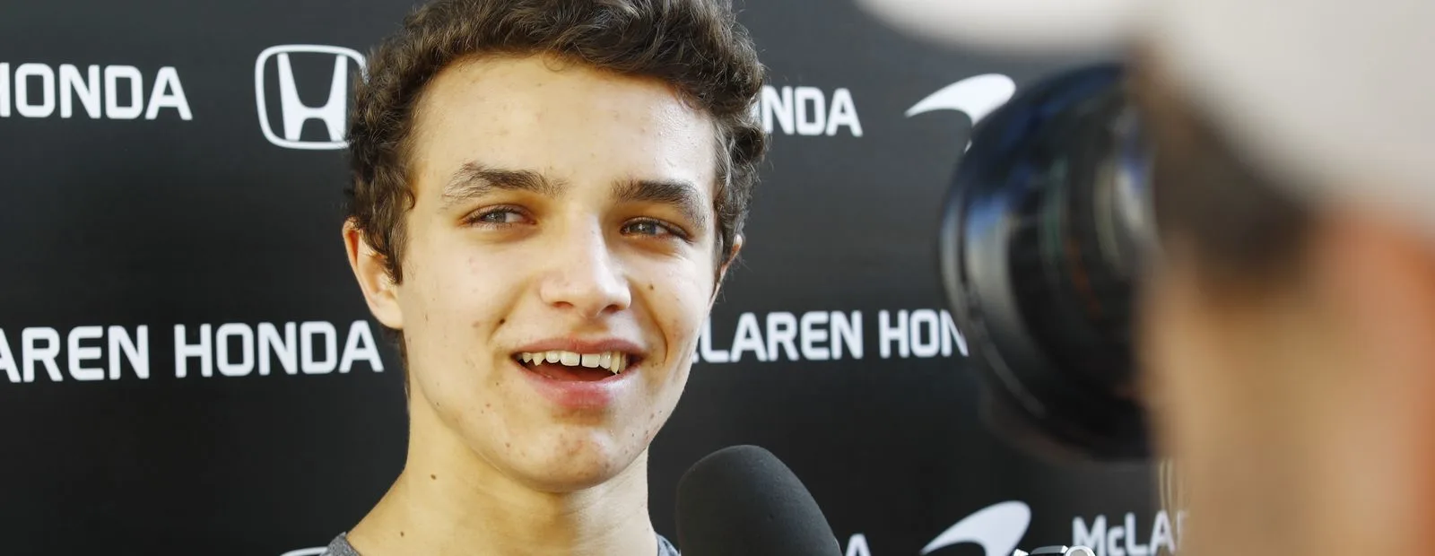Three minutes with Lando Norris