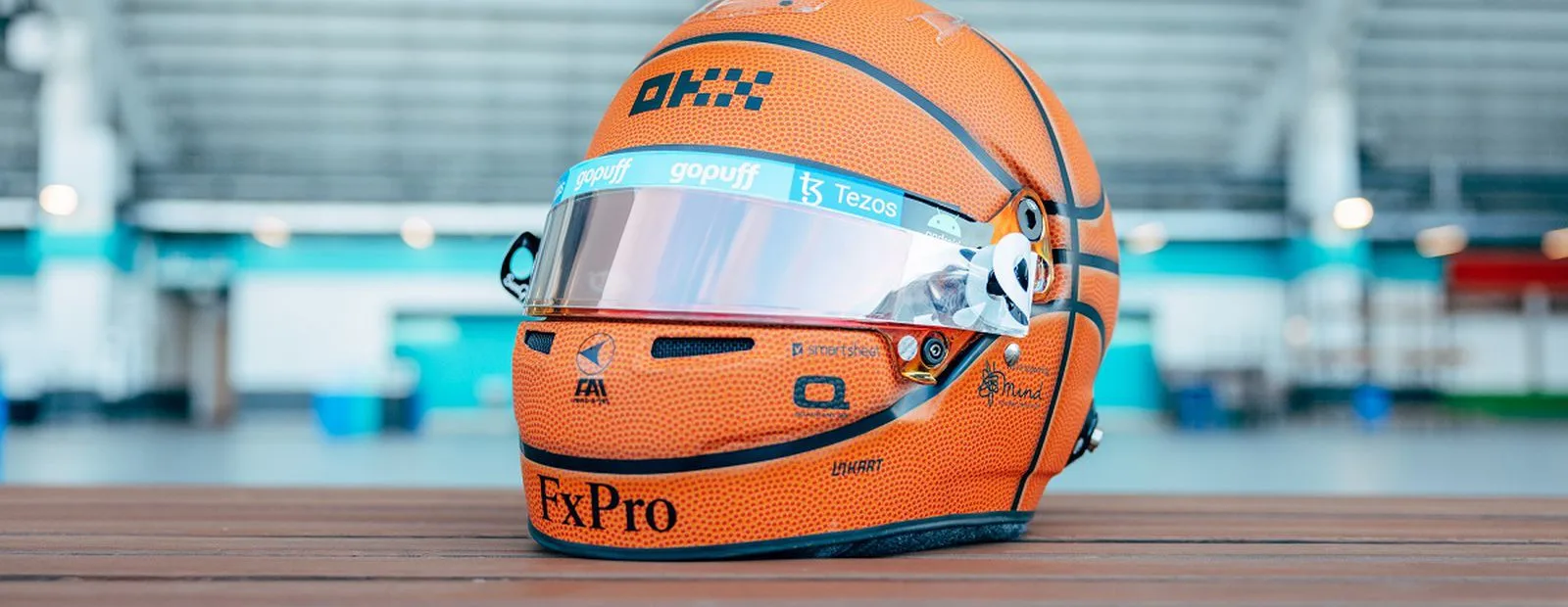 New race, new lids Check out what Lando and Daniel are sporting in Miami this weekend - 0
