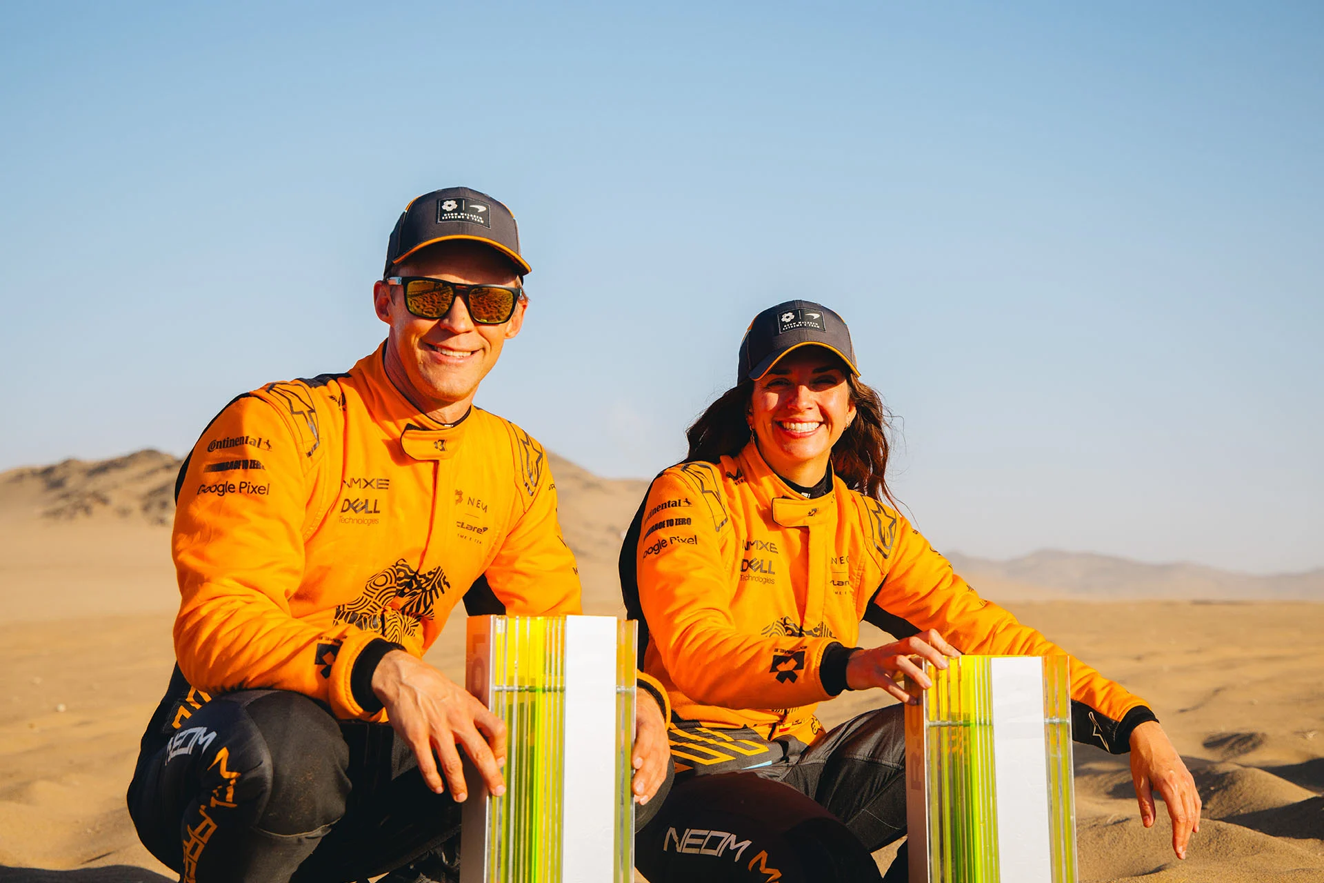 Two Card - Extreme-e - Standings - McLaren Plus Join the family - McLaren Plus